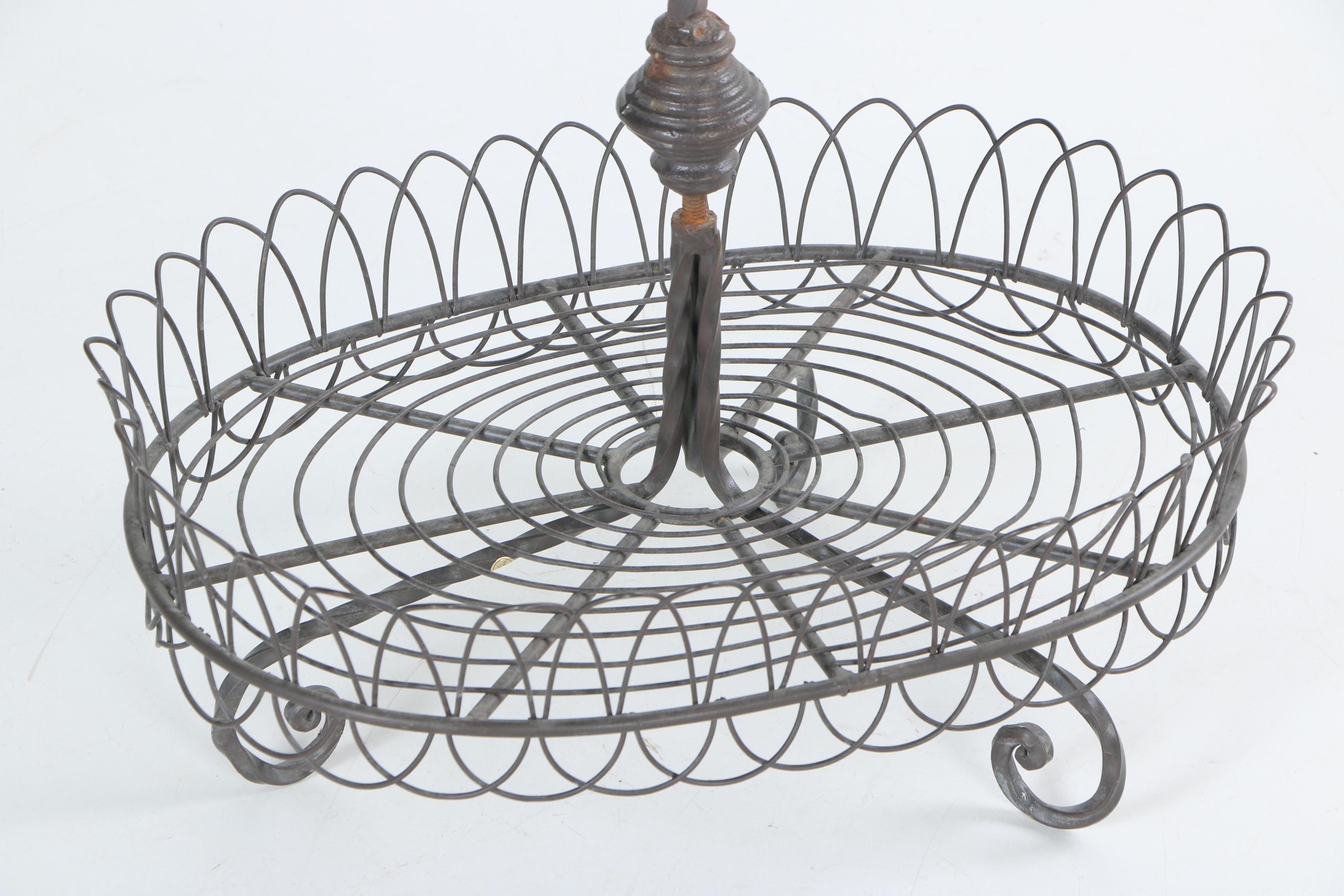 Tiered Wire Plant Stands