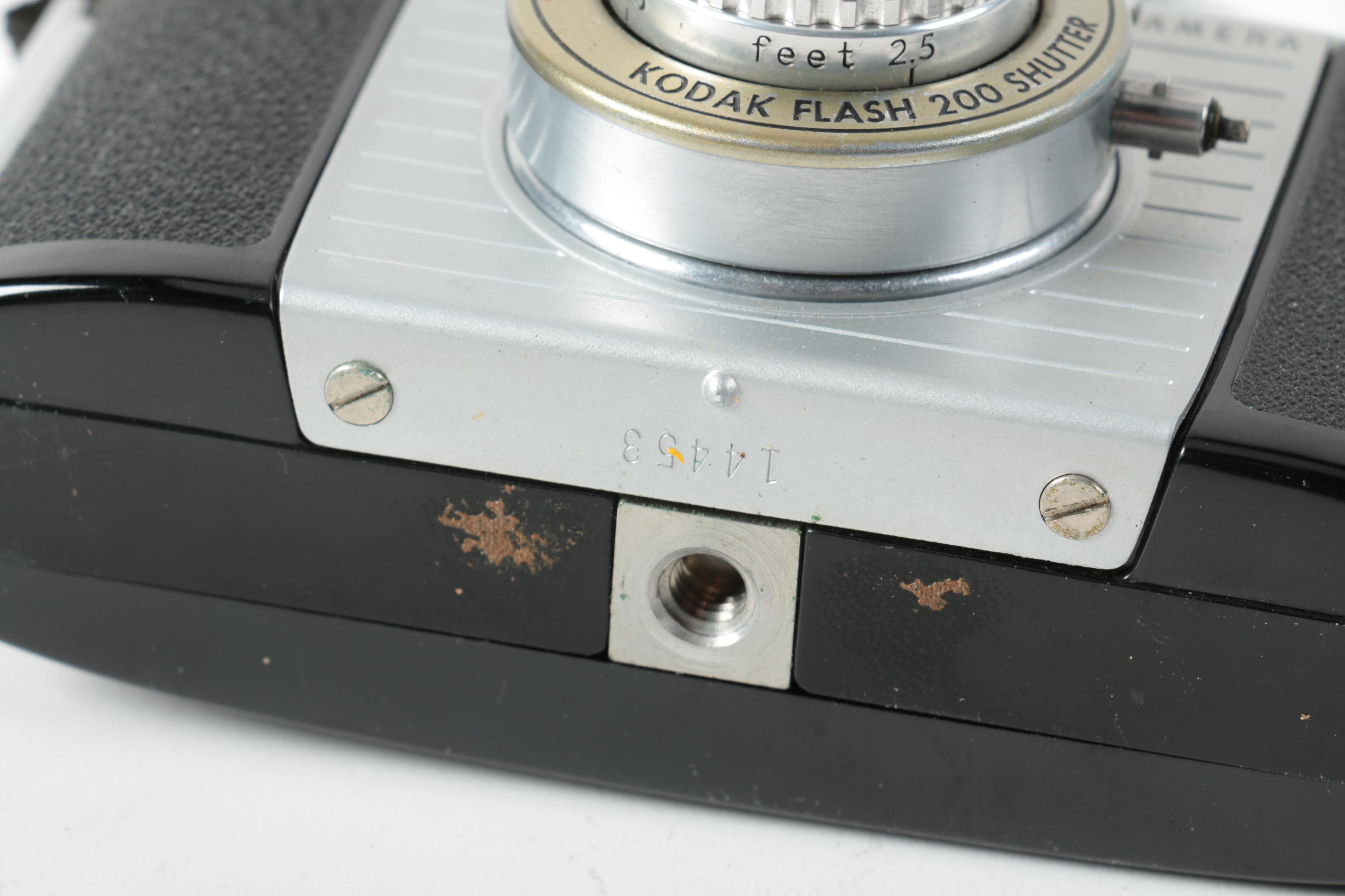 Vintage Kodak Cameras with Cases