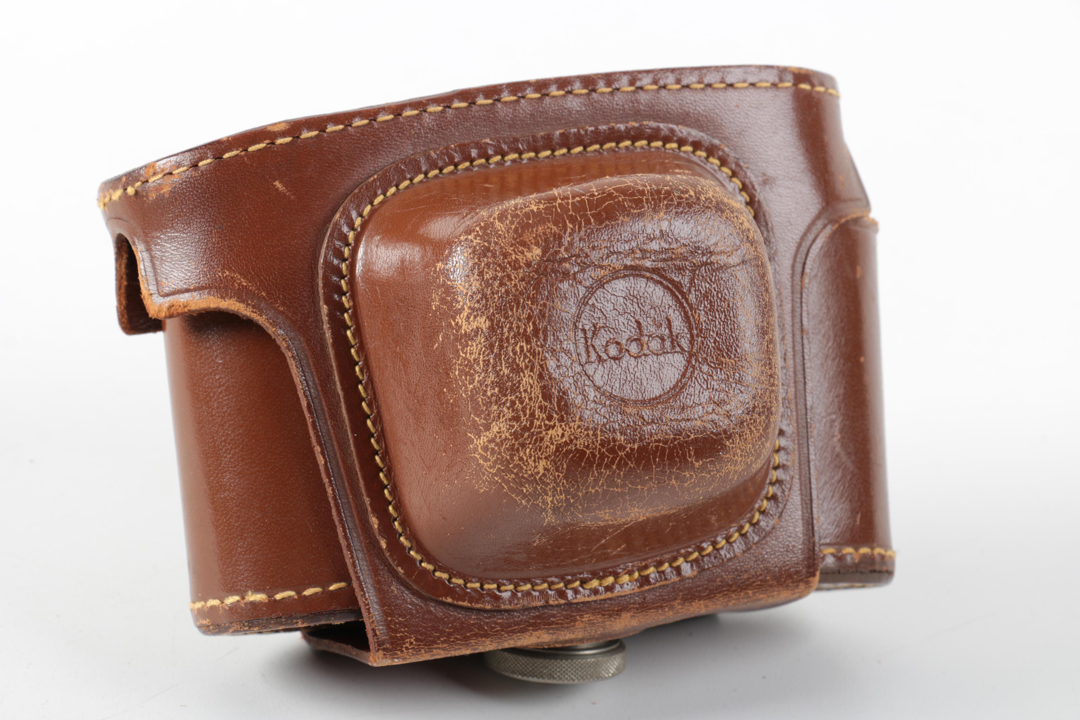 Vintage Kodak Cameras with Cases