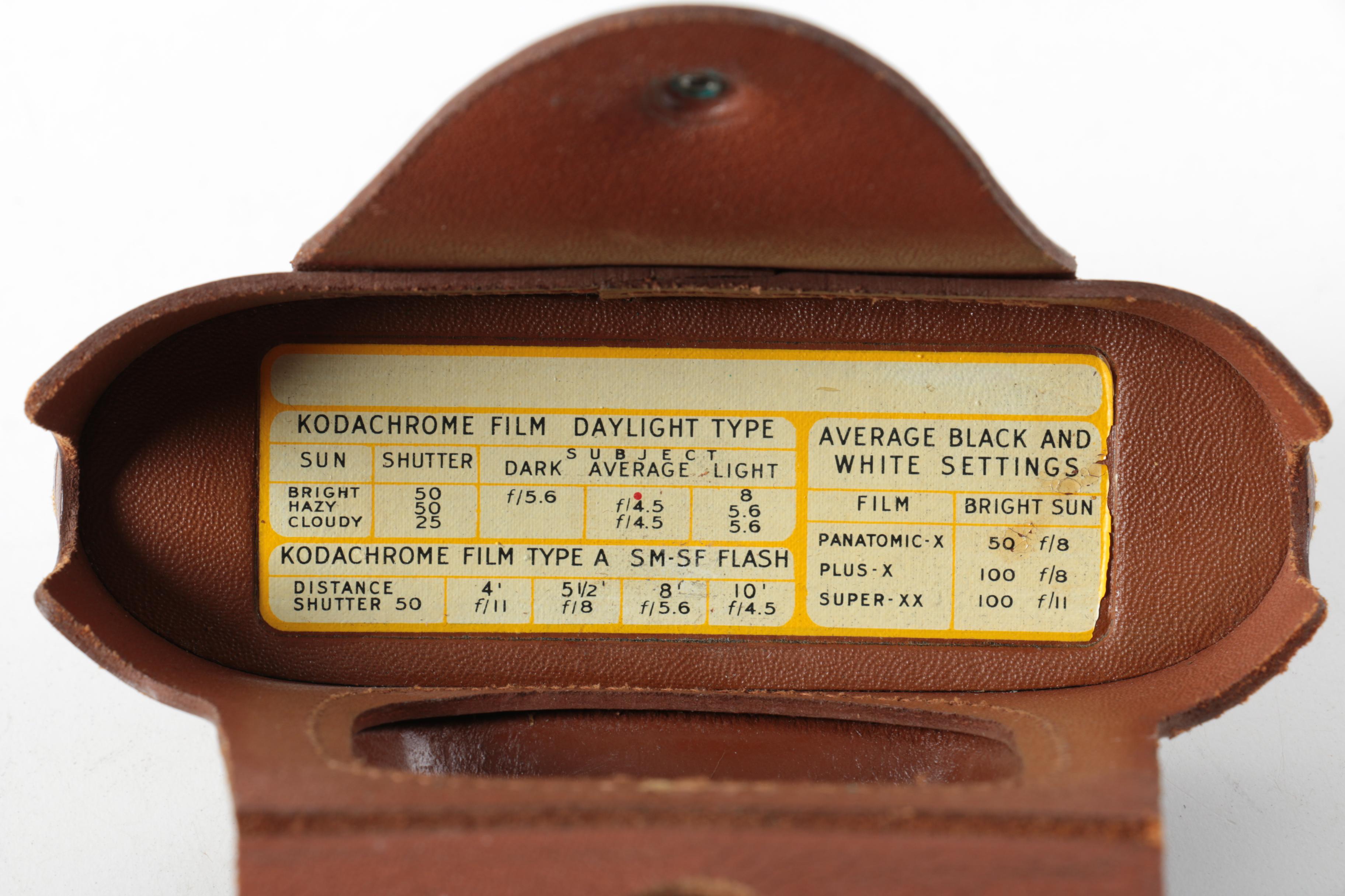 Vintage Kodak Cameras with Cases