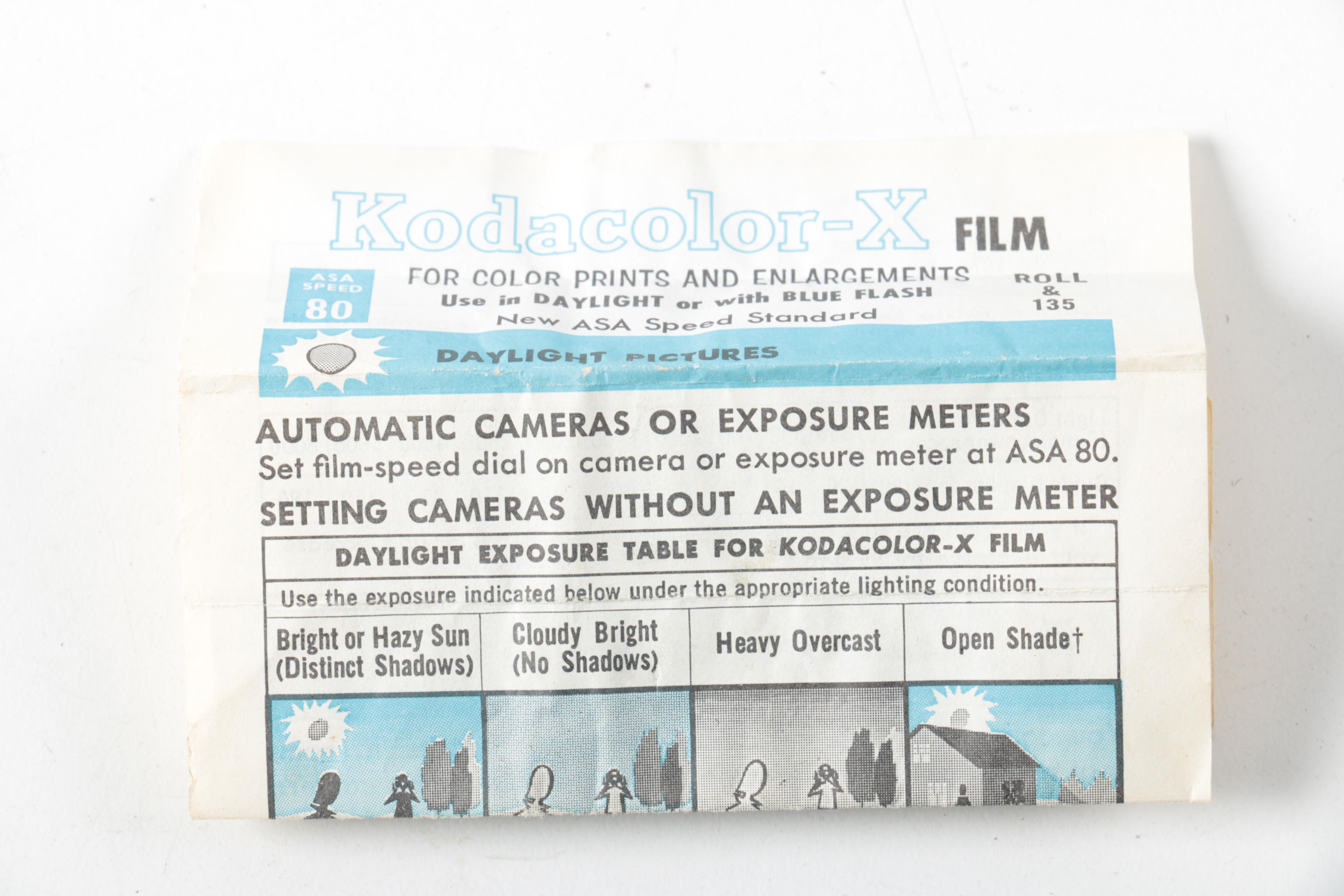 Vintage Kodak Cameras with Cases