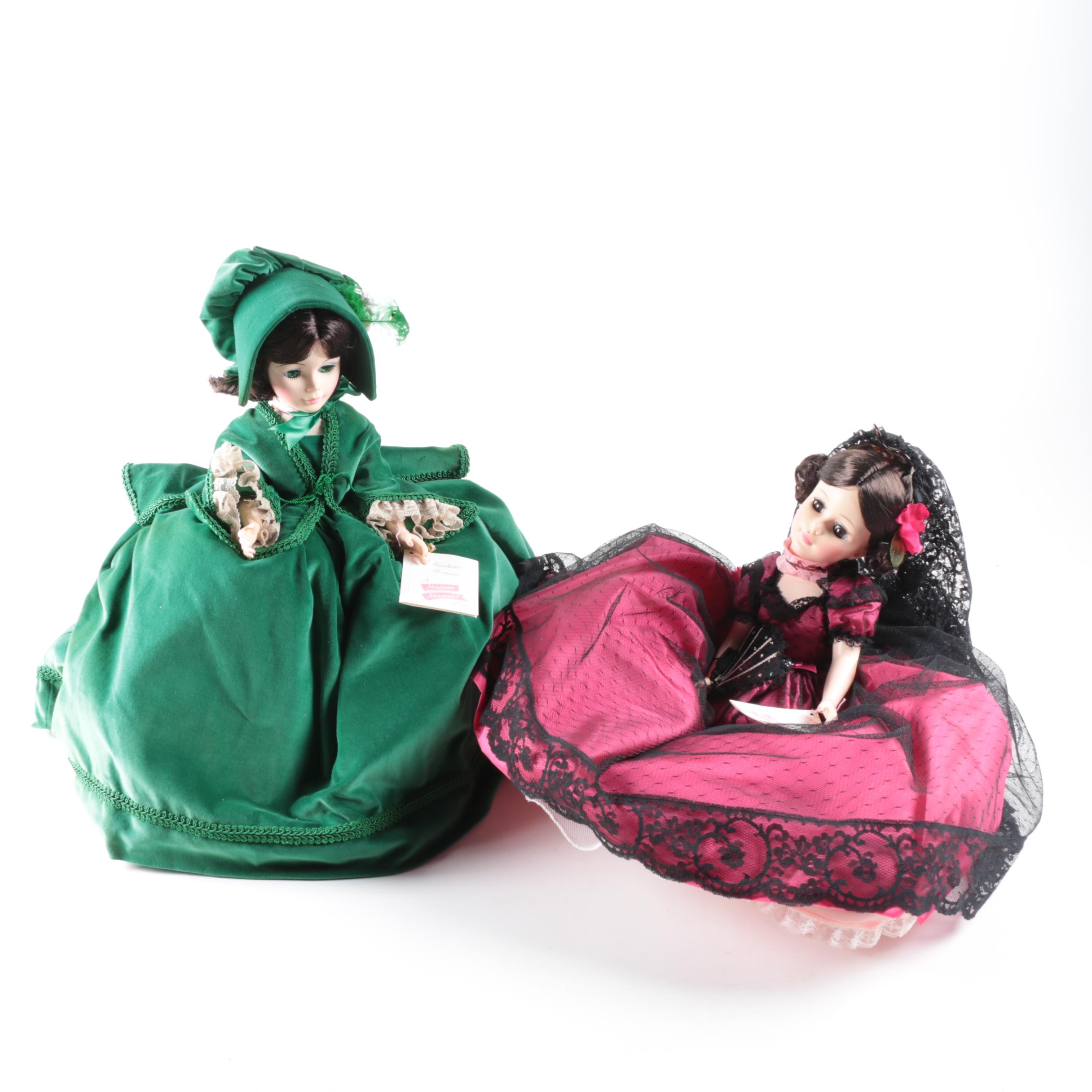 Madame Alexander "Scarlett" and "Goya" Dolls