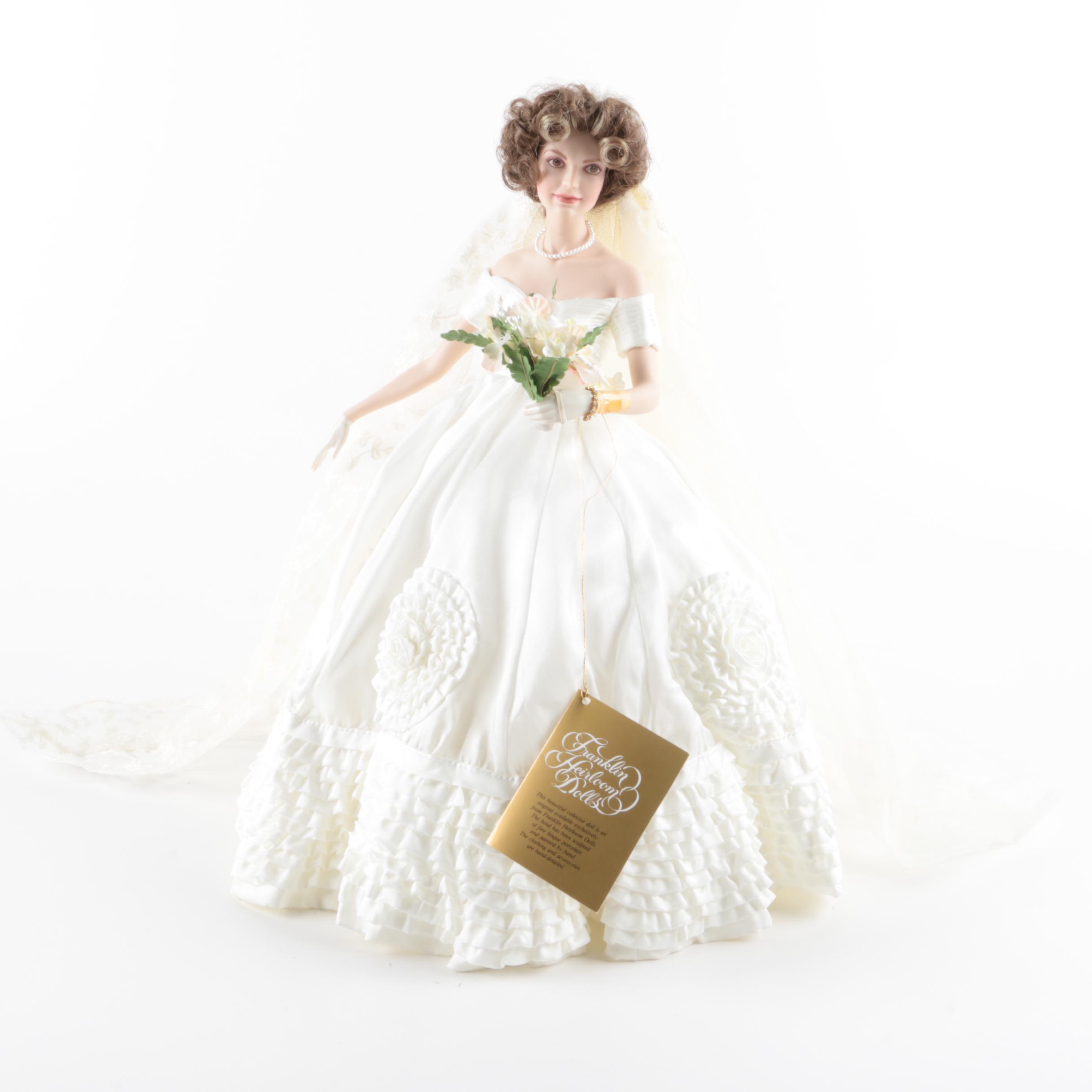 Franklin Heirloom "Jackie Kennedy" Bride Doll