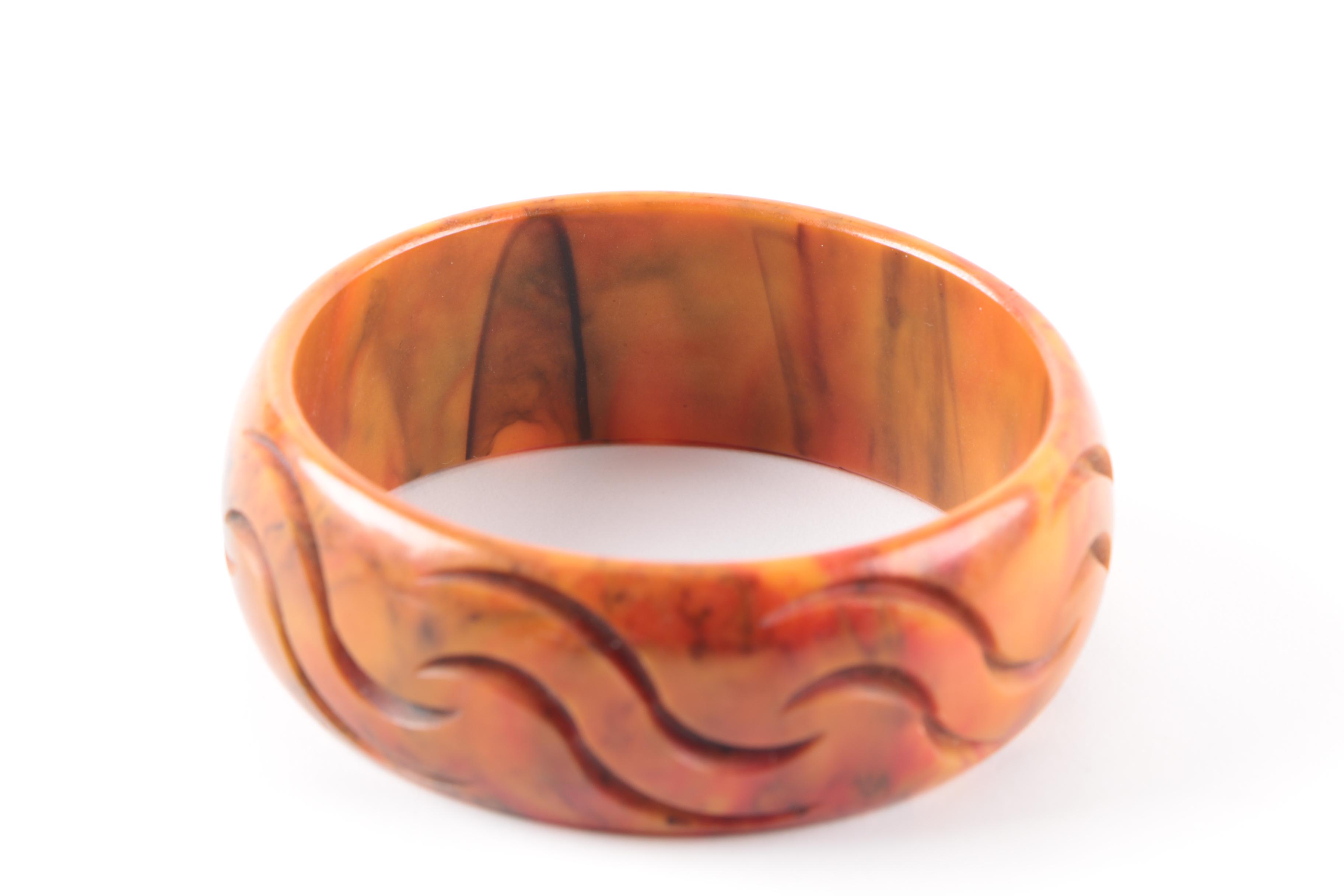 Grouping of Bakelite Bangle Bracelets