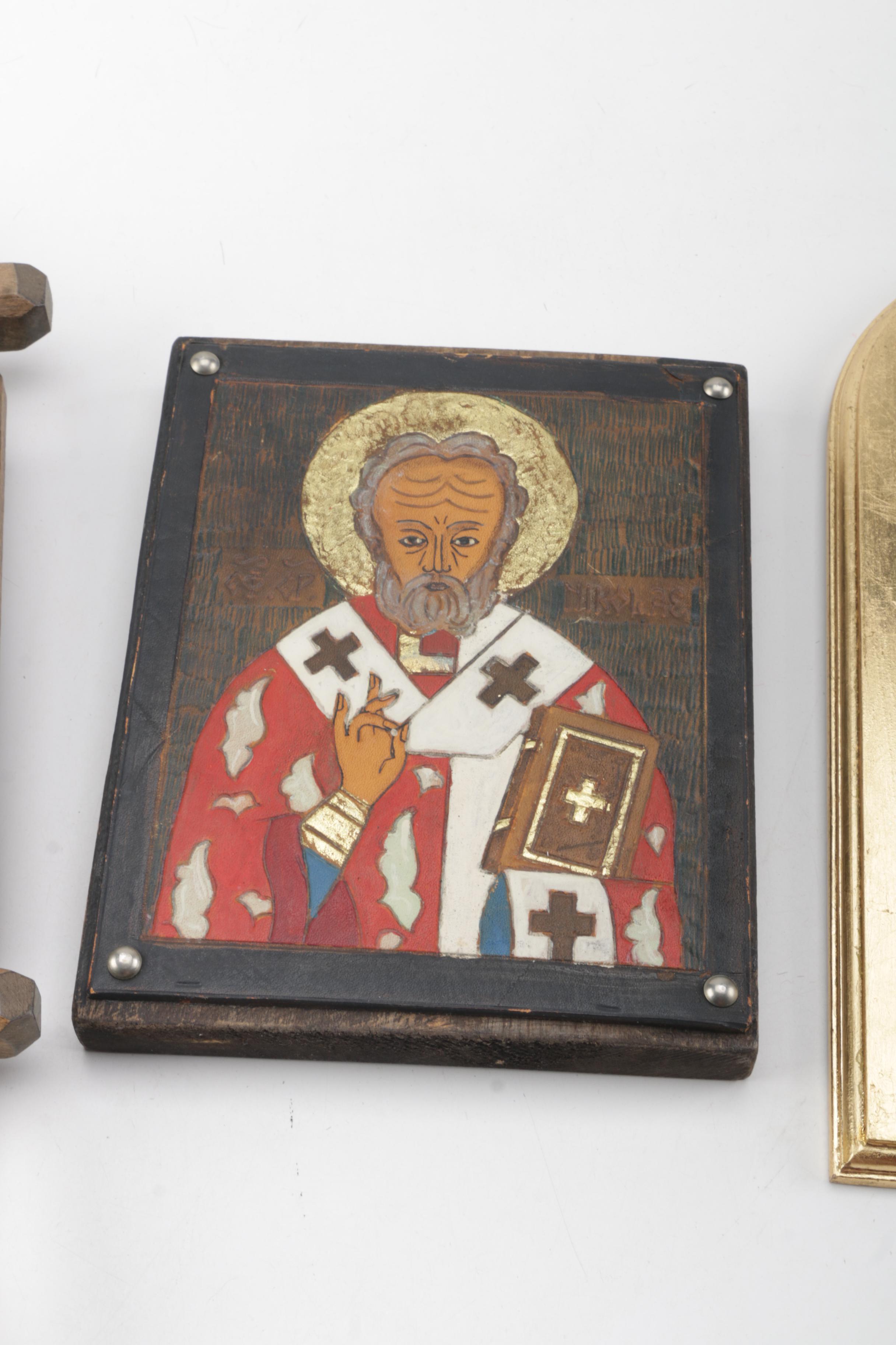 The Madonna and Patron Saint Themed Wall Décor