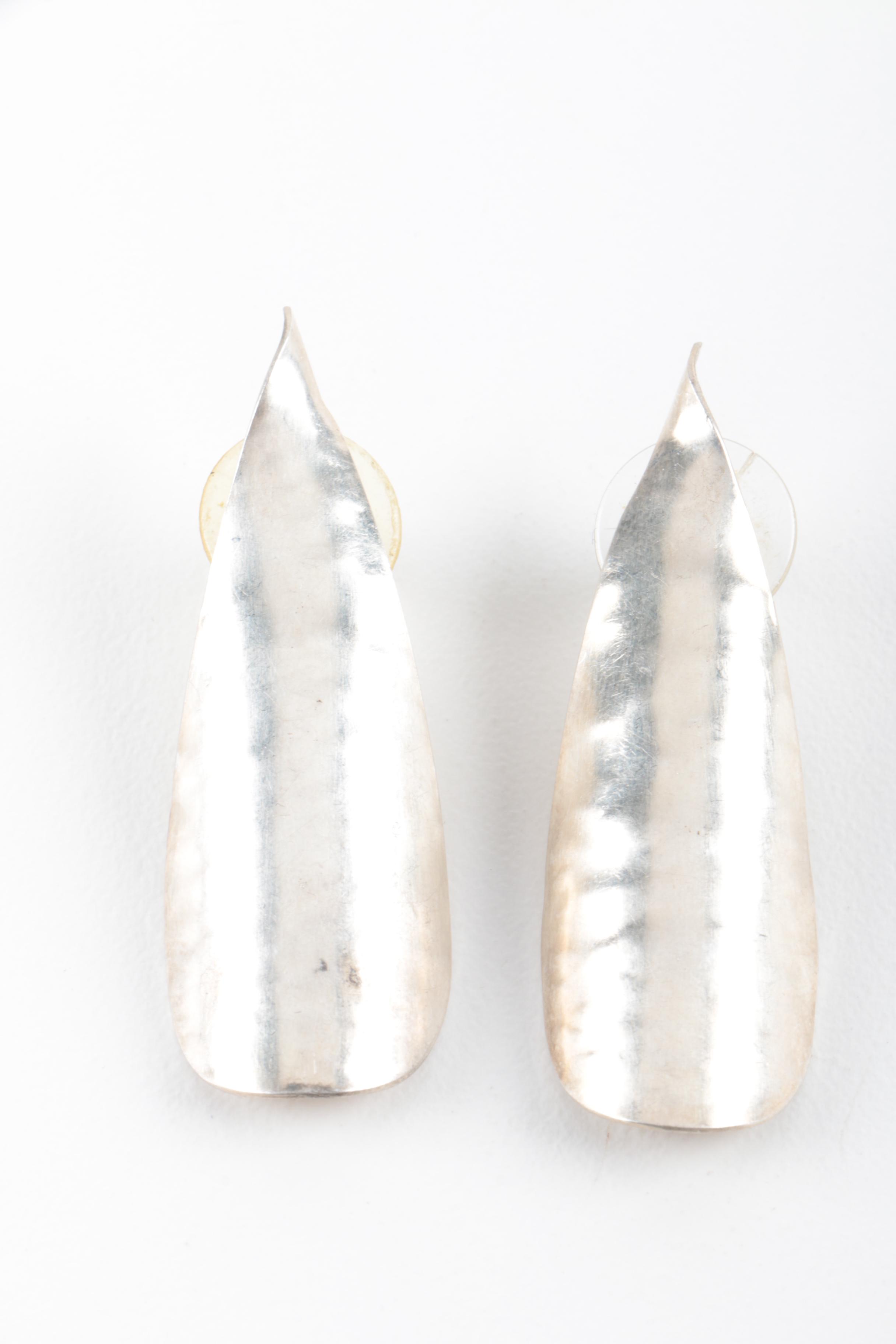 Sterling Silver Bracelet, Ring, and Earrings