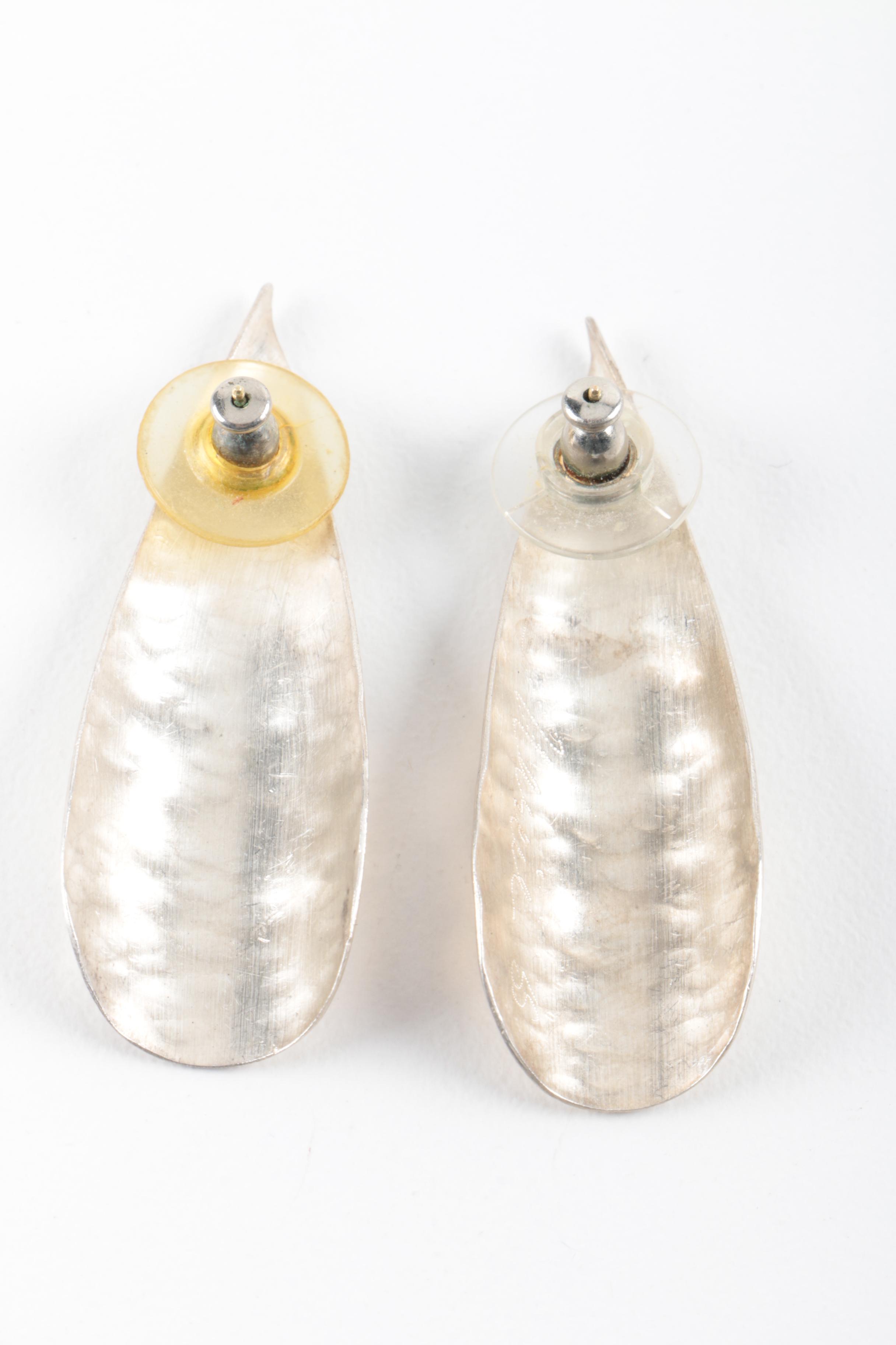 Sterling Silver Bracelet, Ring, and Earrings