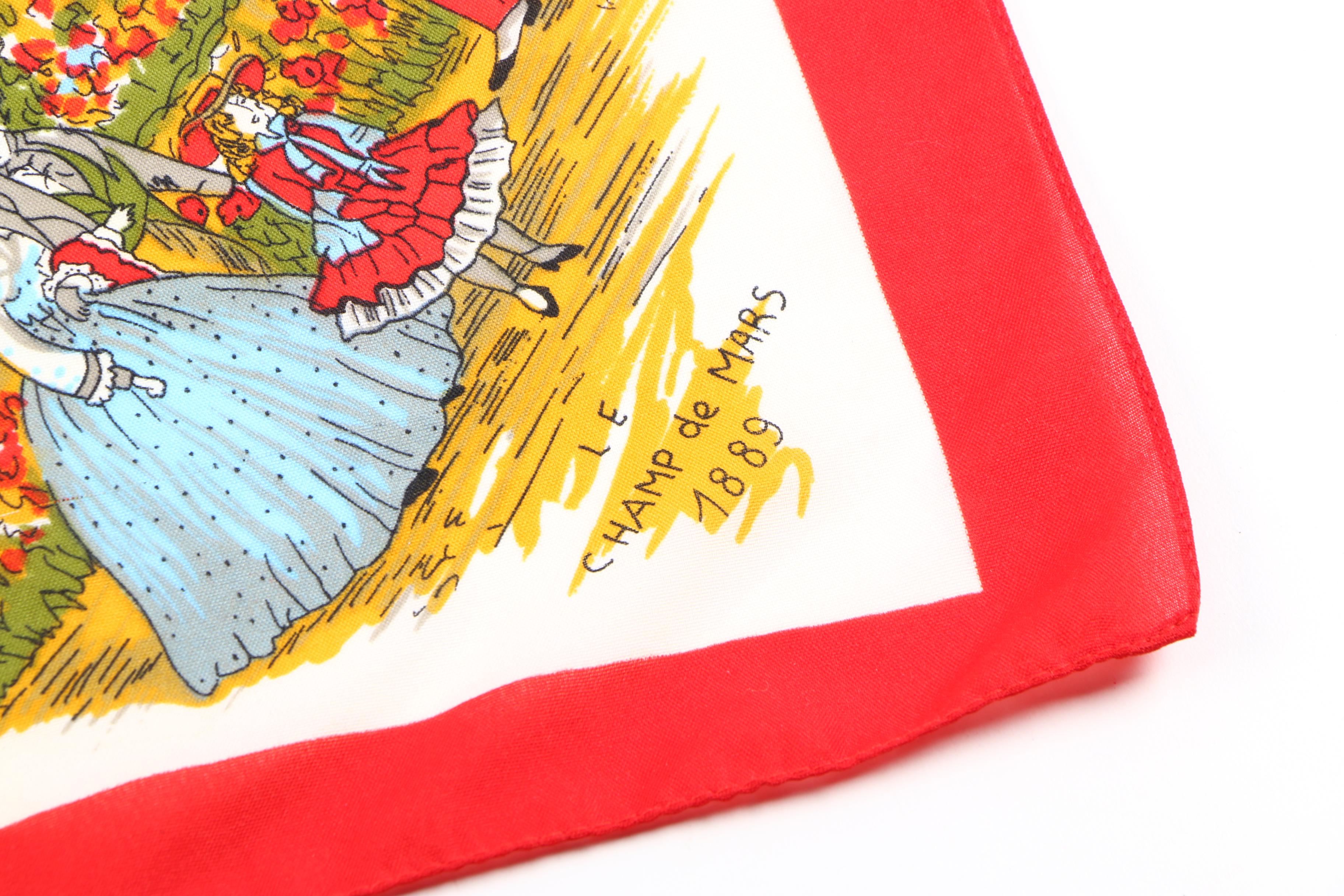 J. Mico Sancho Paris L'Historie de Paris Scarf