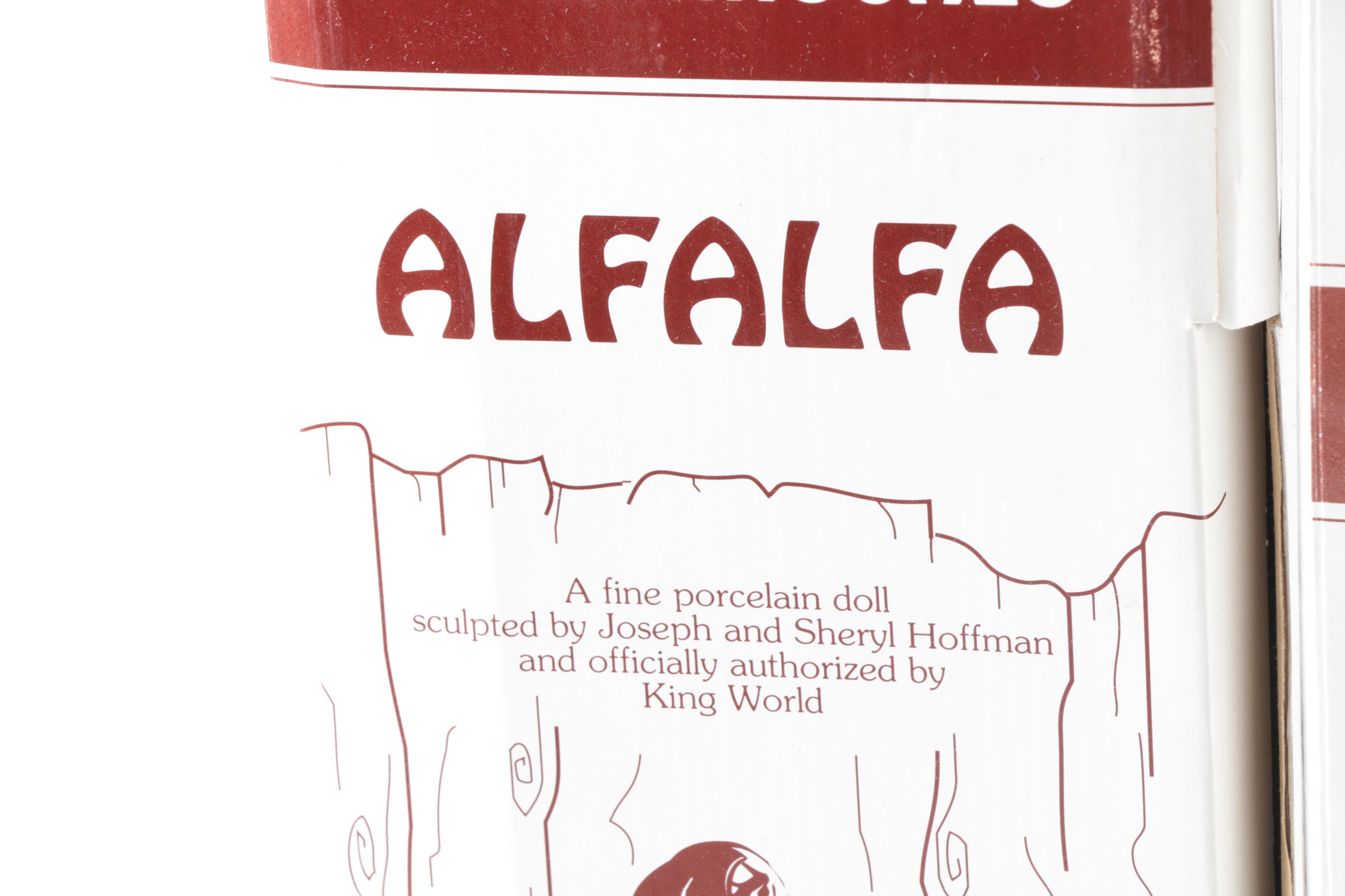 Vintage King World "Little Rascals" Porcelain Dolls