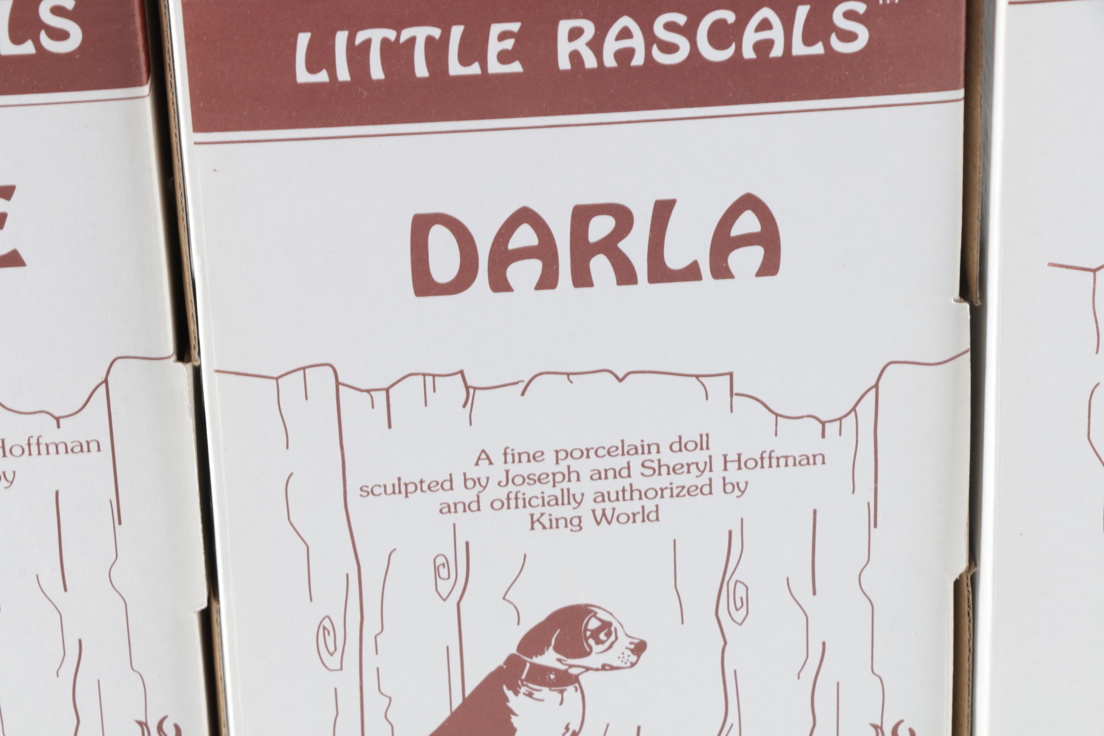 Vintage King World "Little Rascals" Porcelain Dolls