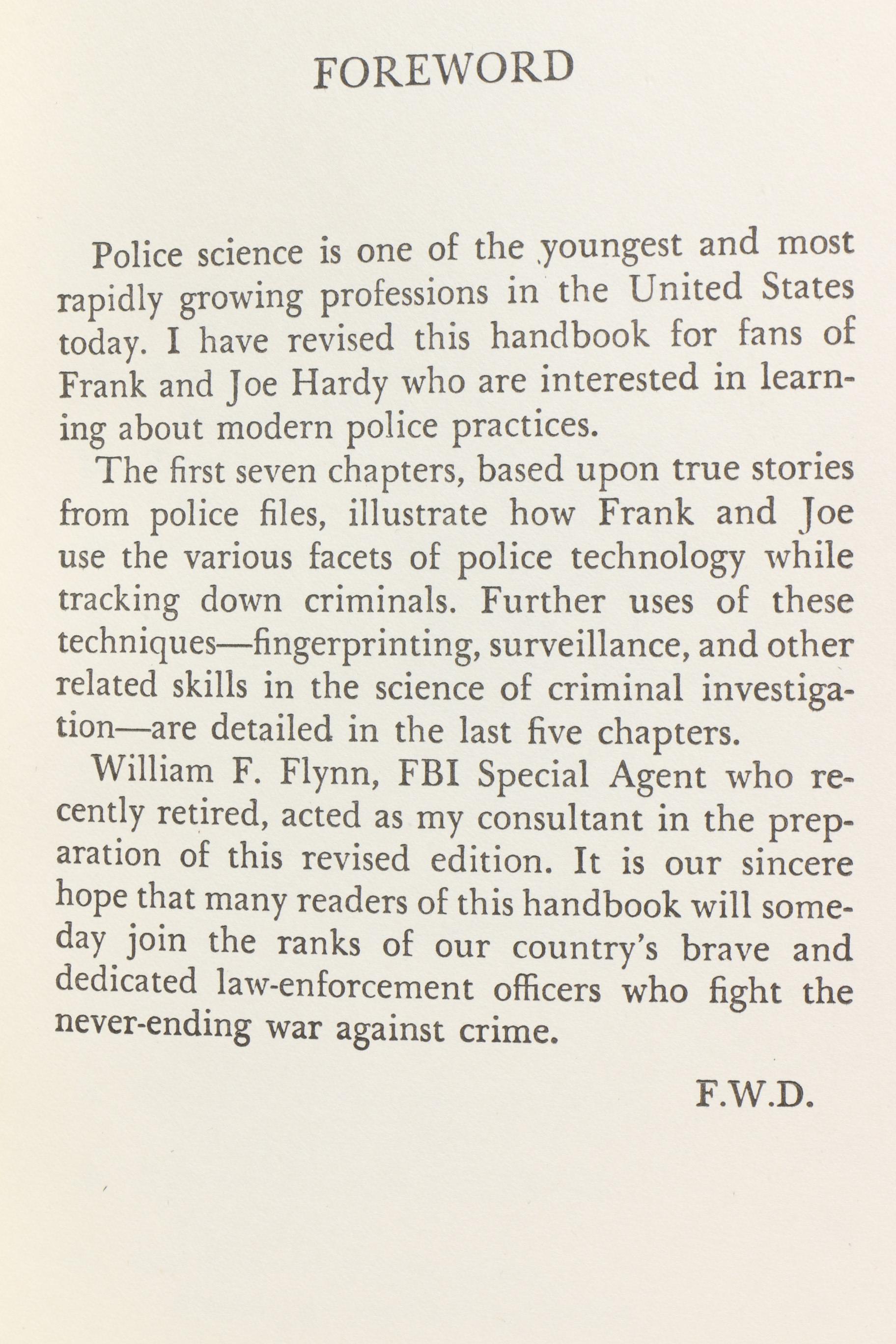 1980s "The Hardy Boys" Books and American History Books