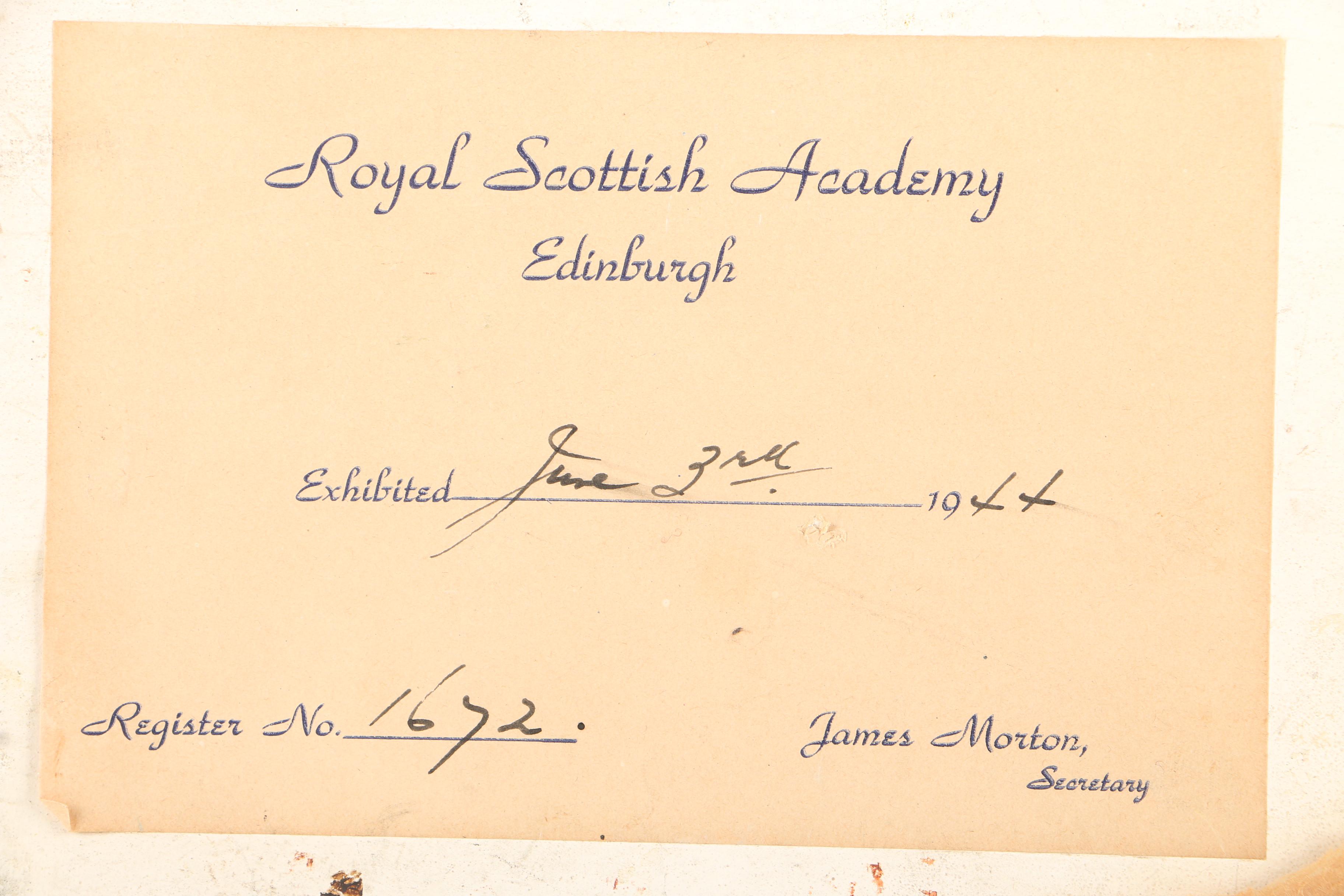 Aubrey Ramus Oil Painting on Board of Scottish Landscape