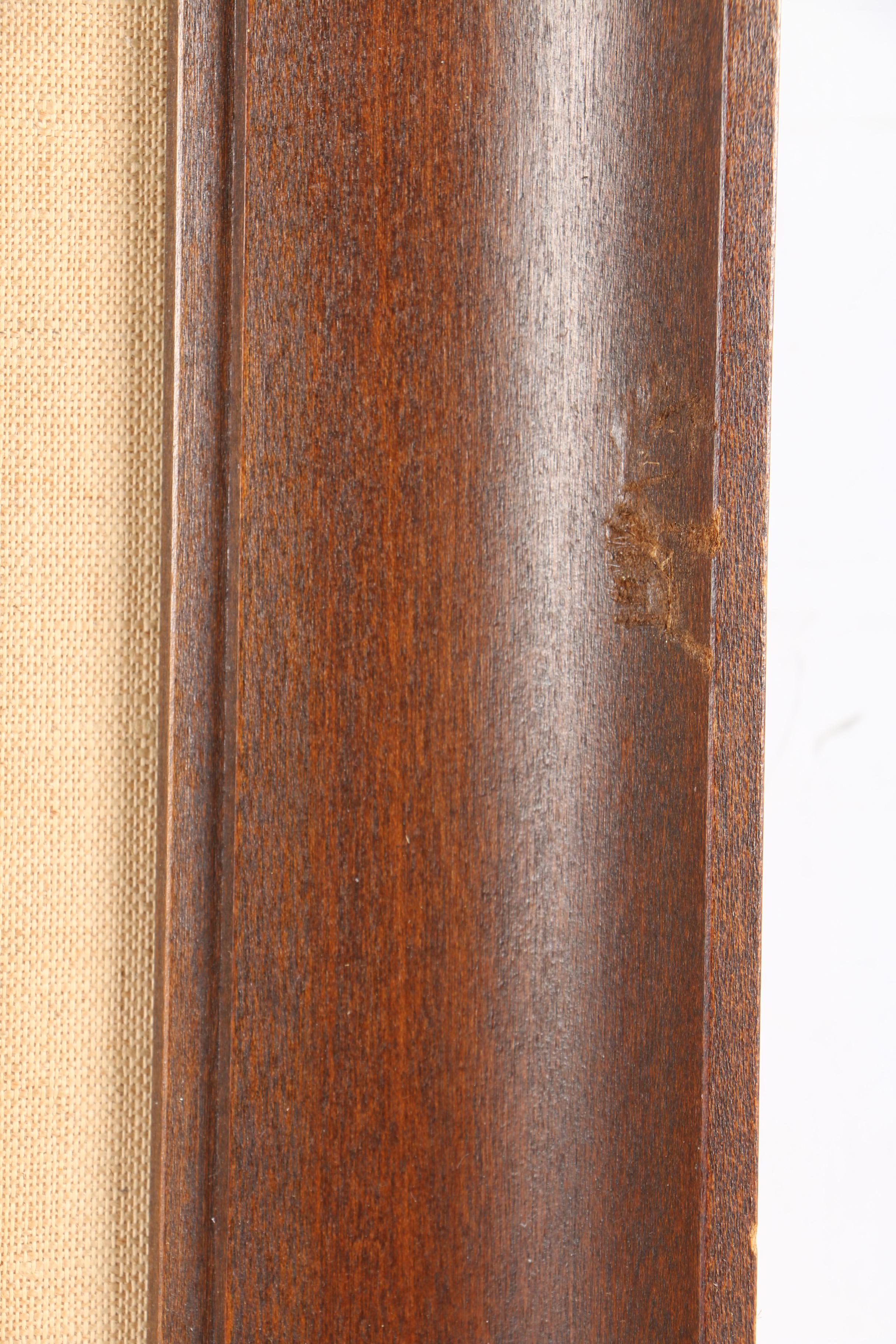 Wagner Oil Painting on Panel of Still Life with Glass Vase of Flowers