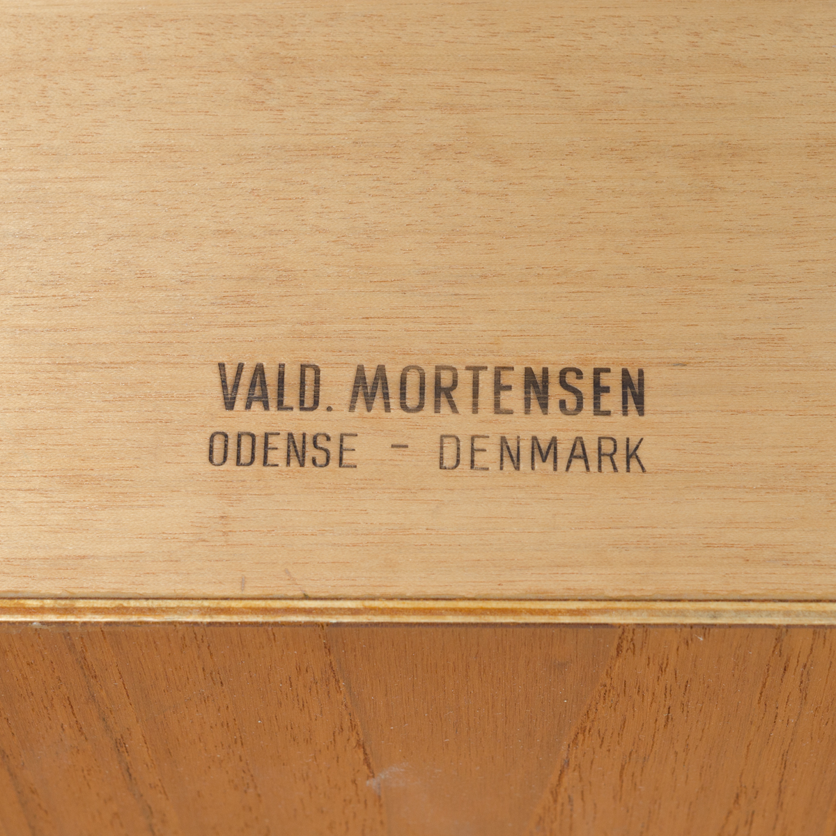 Danish Modern Teak Desk with Rear Shelving by Vald Mortensen