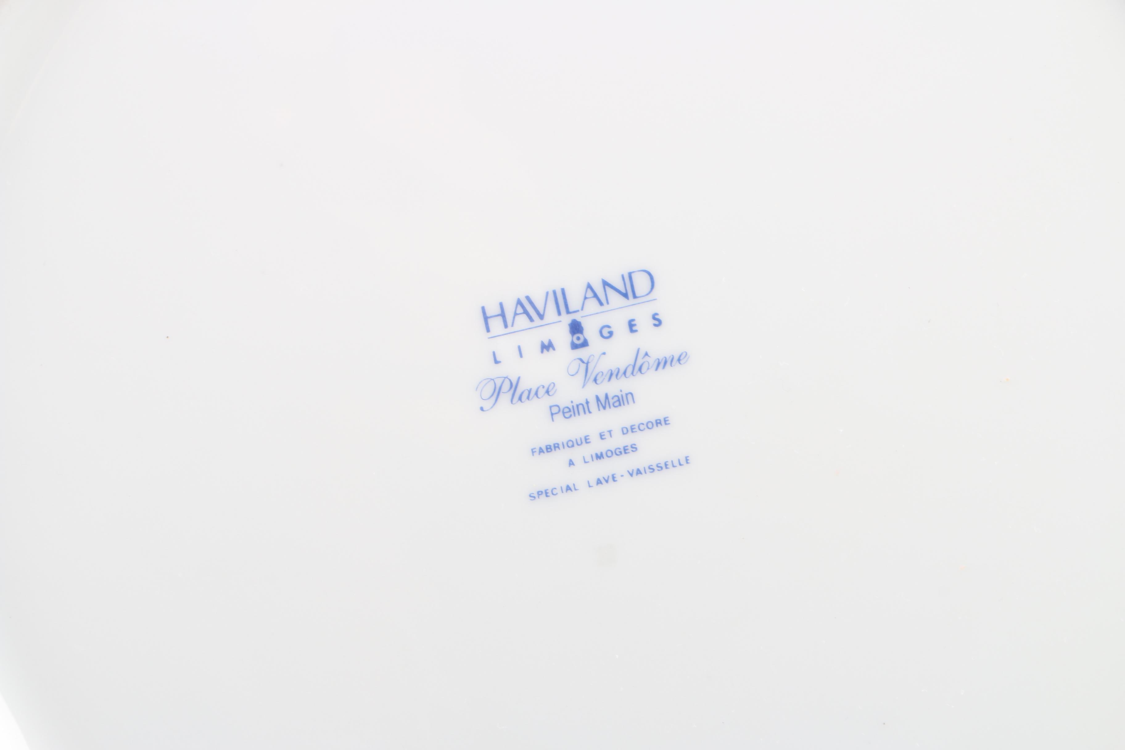 Haviland Limoges "Place Vendome" Porcelain Dinnerware