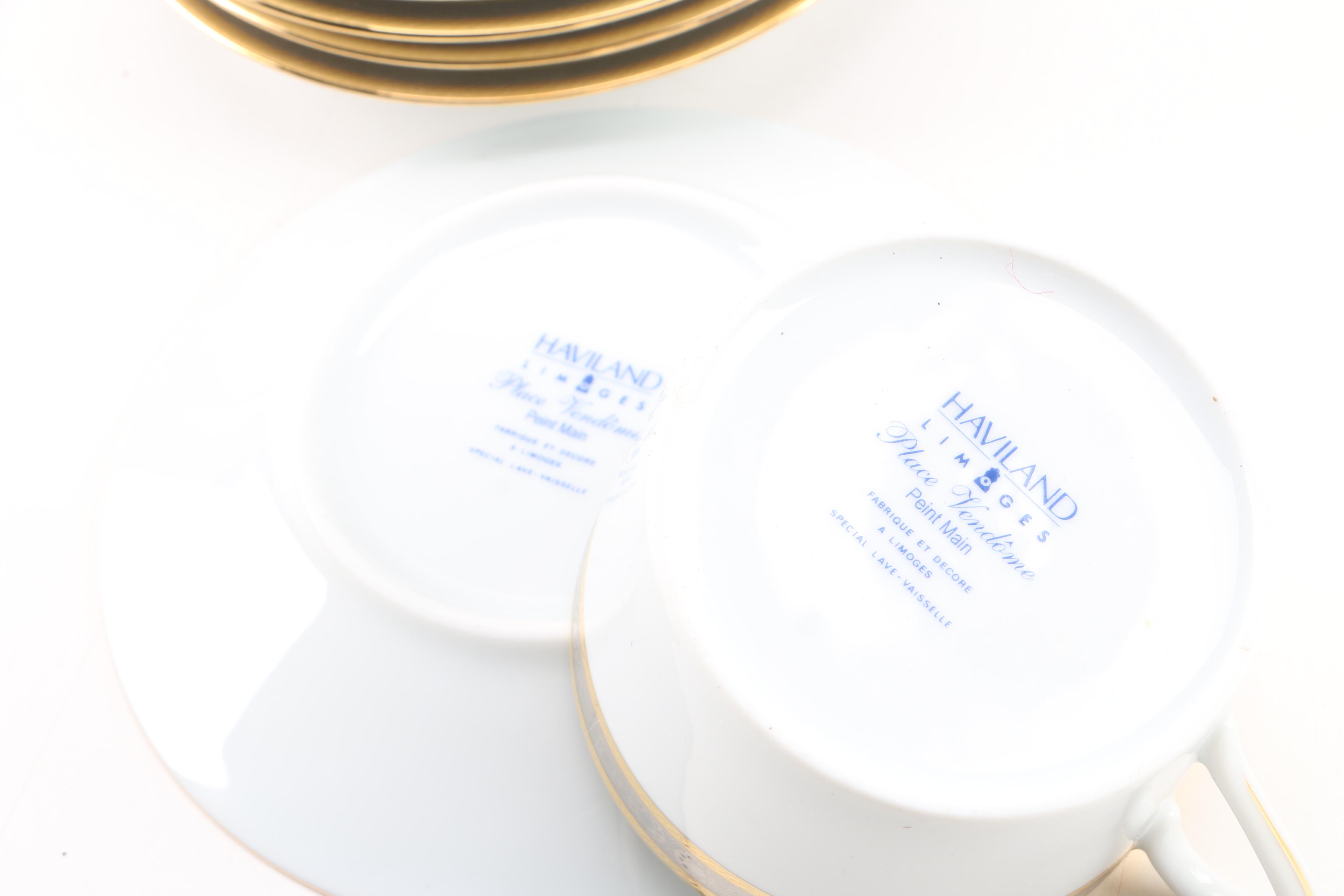 Haviland Limoges "Place Vendome" Porcelain Dinnerware