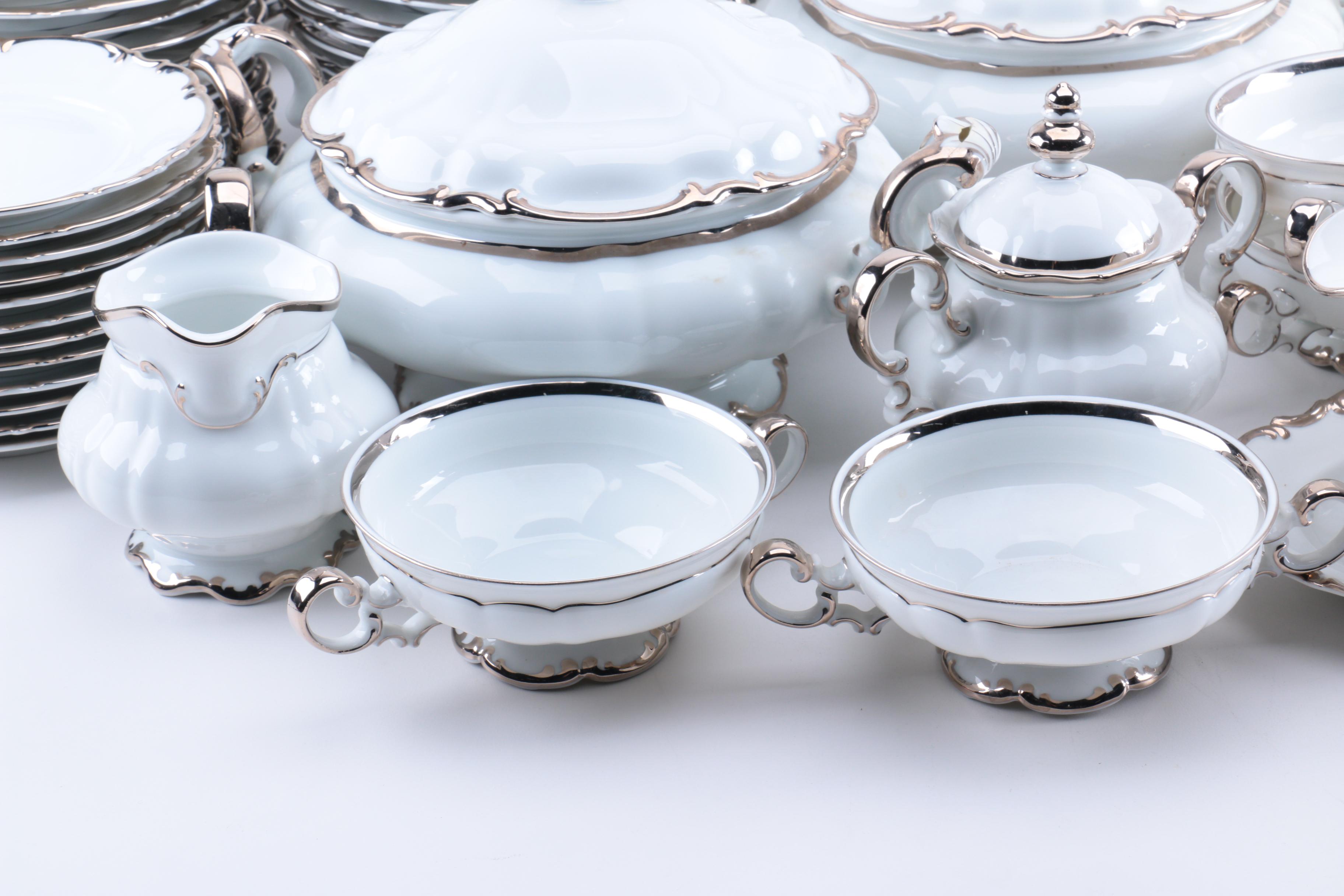 Vintage Hutschenreuther 'Sylvia' Dinnerware 1939-65