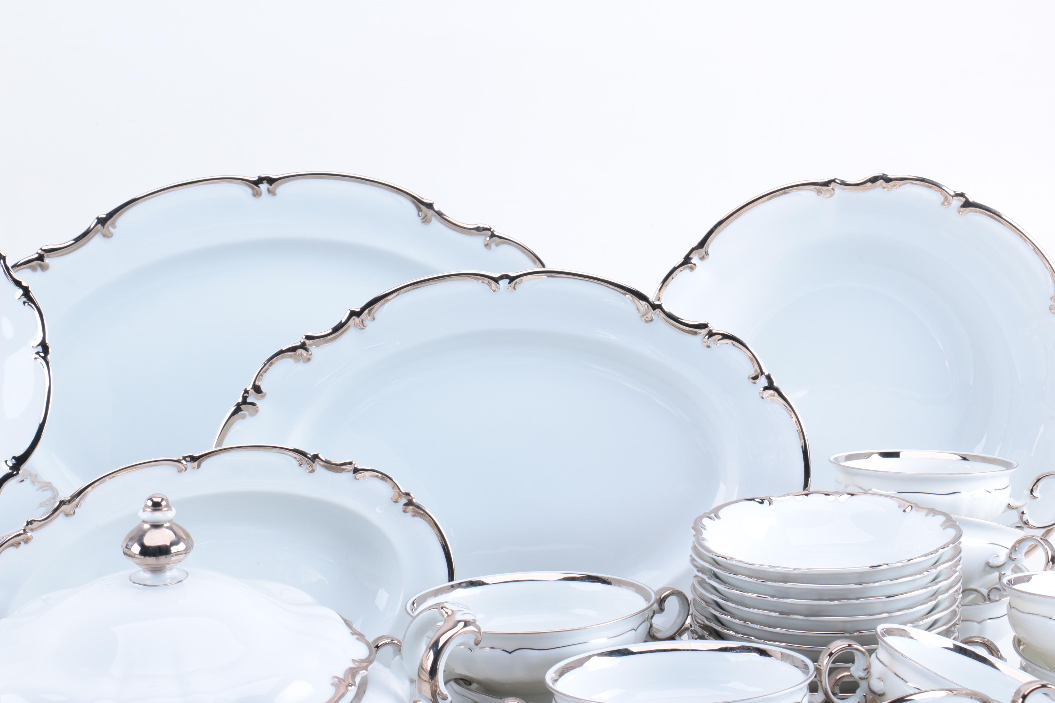 Vintage Hutschenreuther 'Sylvia' Dinnerware 1939-65