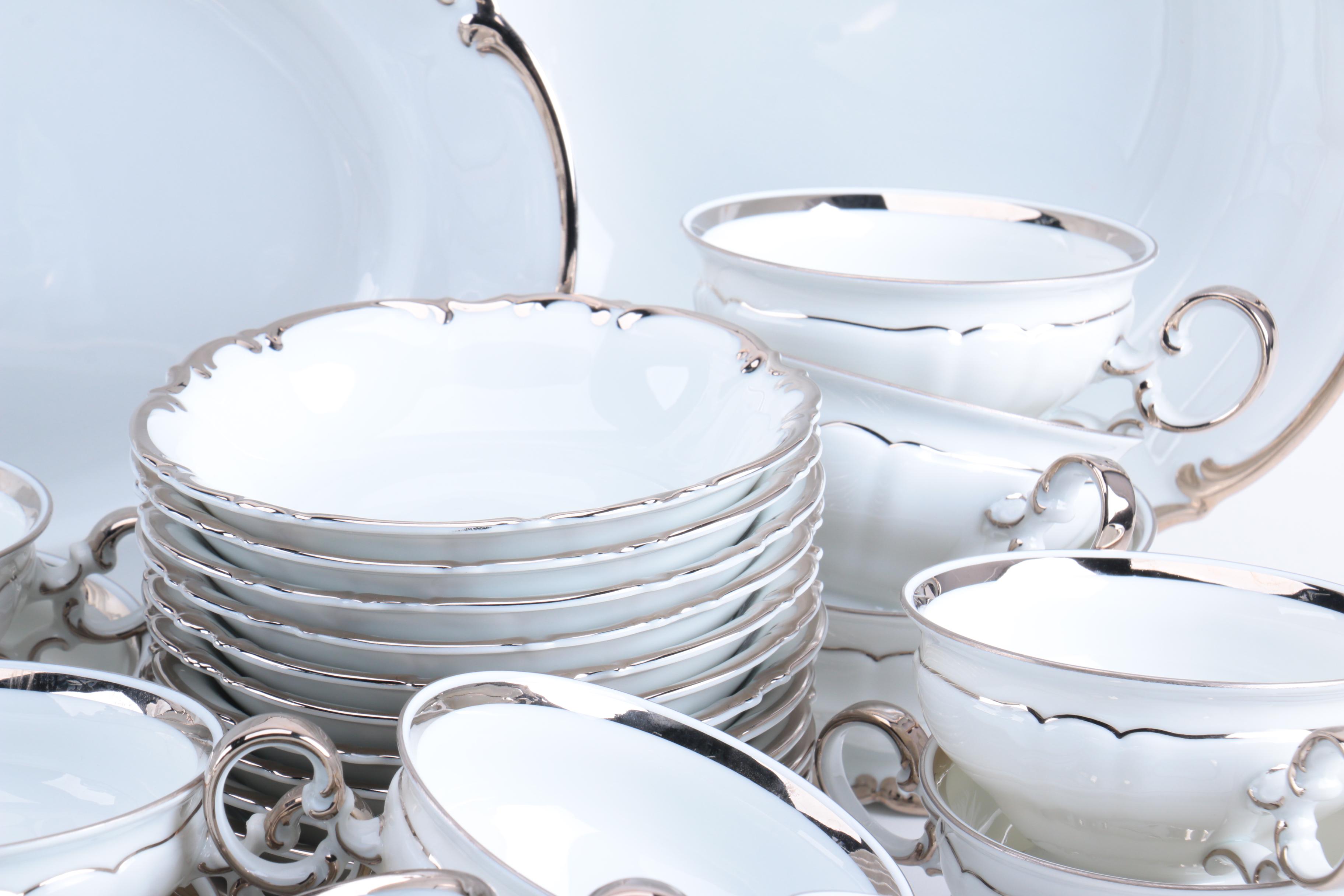 Vintage Hutschenreuther 'Sylvia' Dinnerware 1939-65