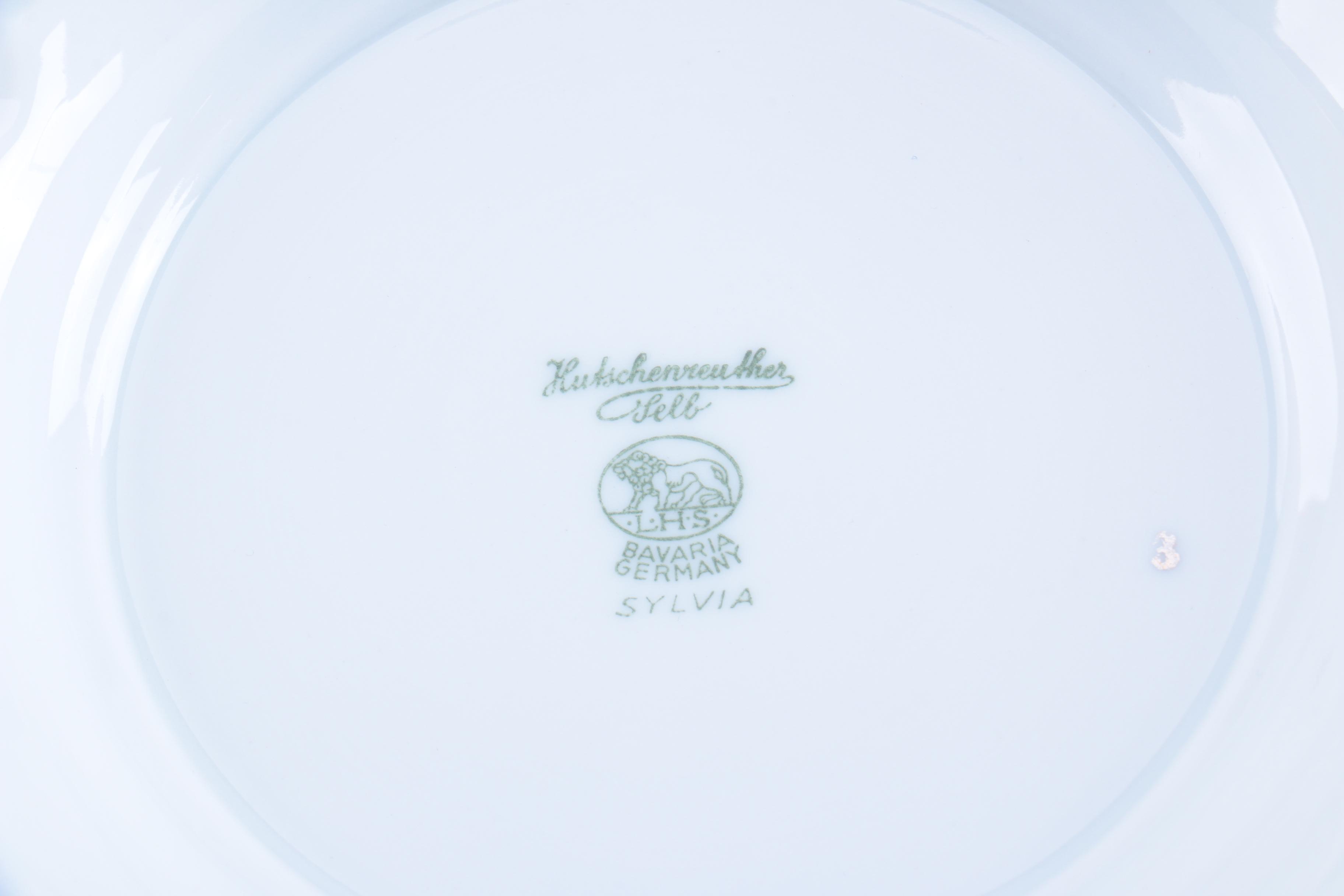 Vintage Hutschenreuther 'Sylvia' Dinnerware 1939-65