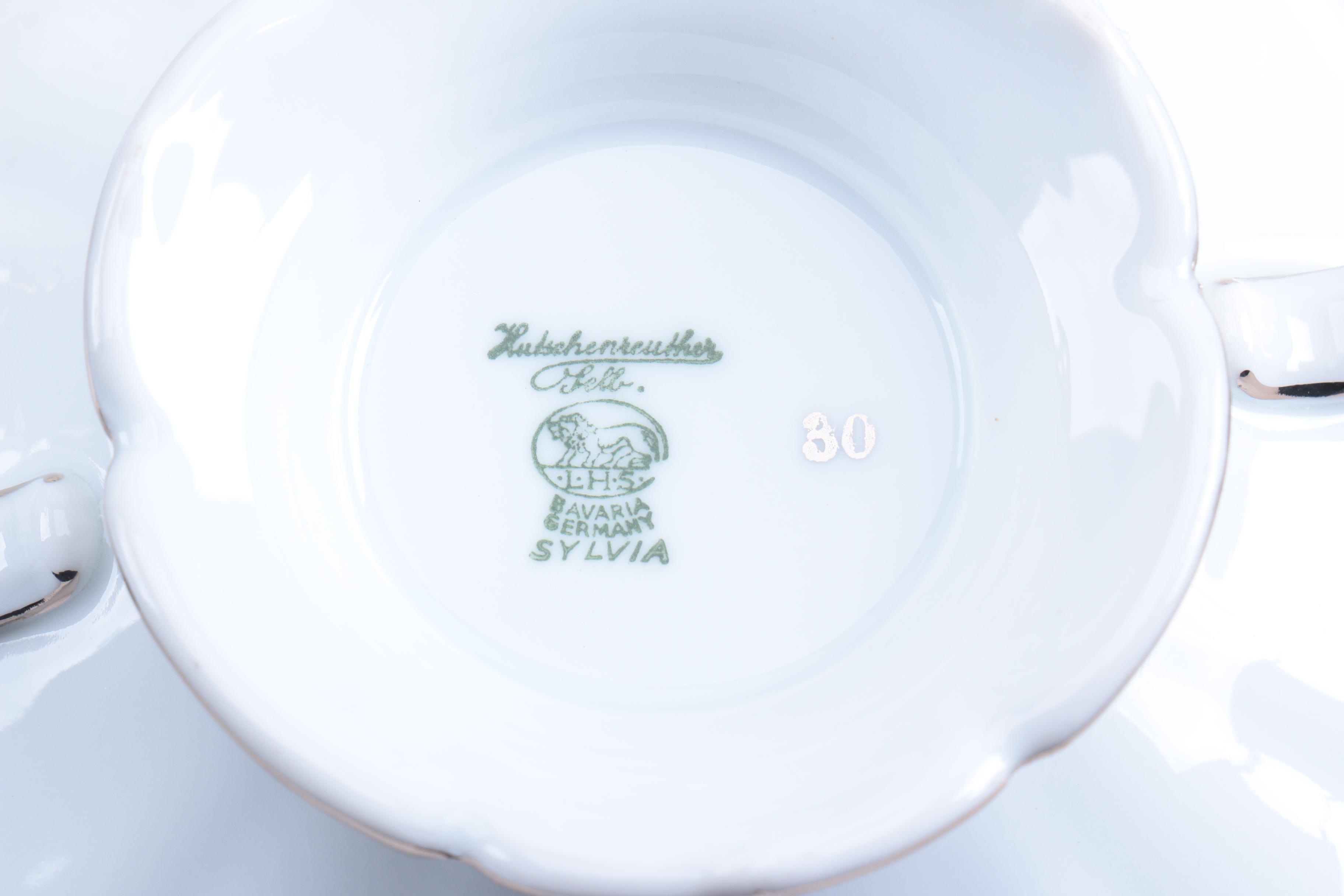 Vintage Hutschenreuther 'Sylvia' Dinnerware 1939-65