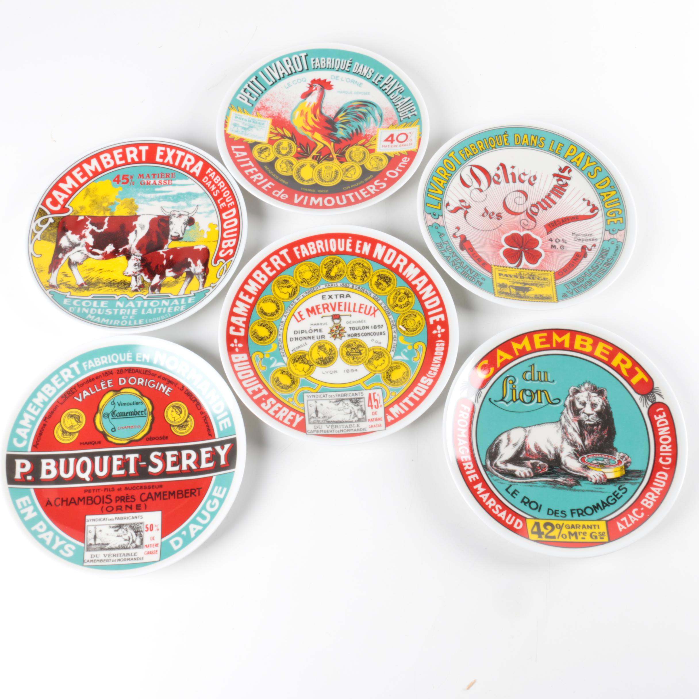 Genevieve Lethu Decorative Cheese Plates