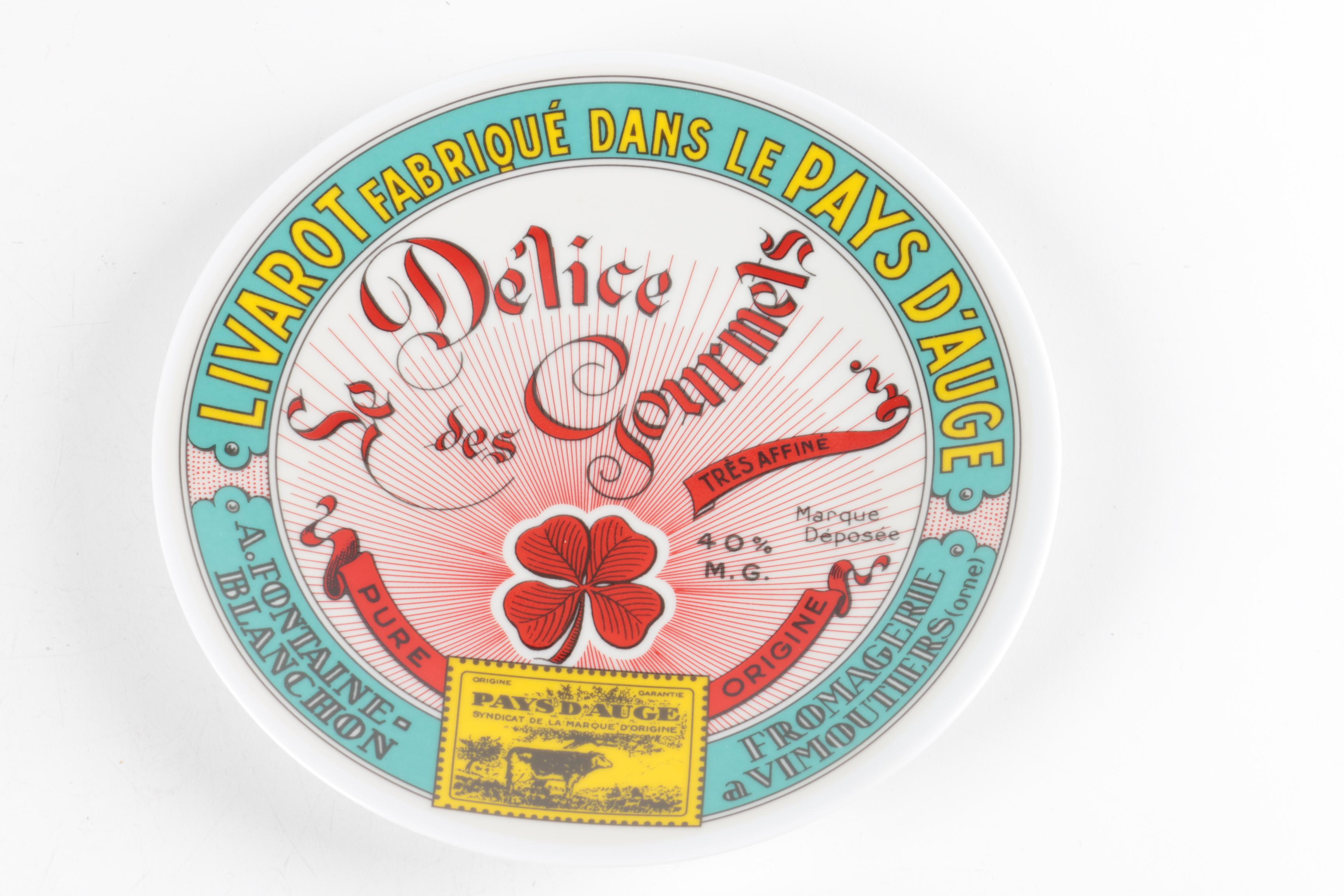 Genevieve Lethu Decorative Cheese Plates