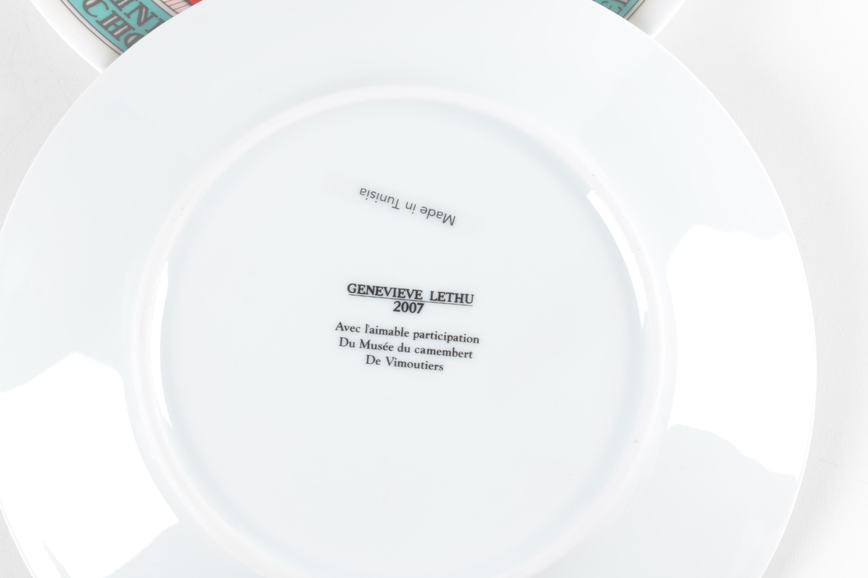 Genevieve Lethu Decorative Cheese Plates