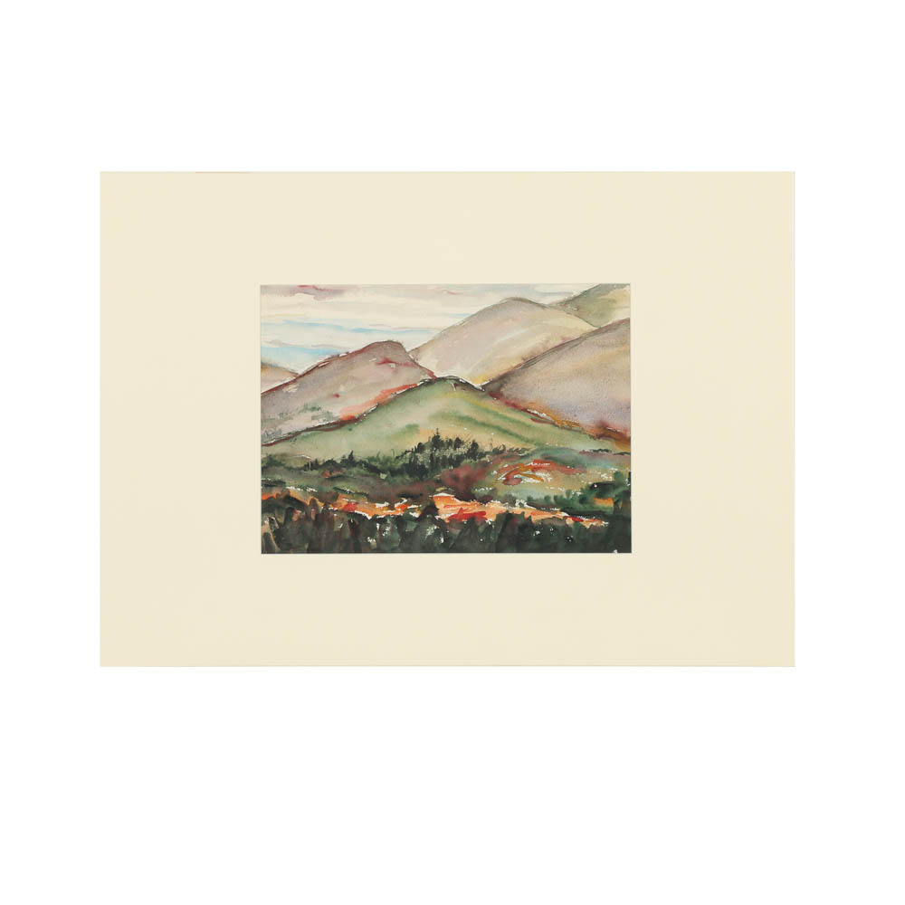 Florence Bartley Smithburn Watercolor