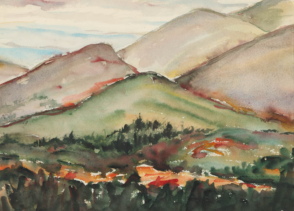 Florence Bartley Smithburn Watercolor