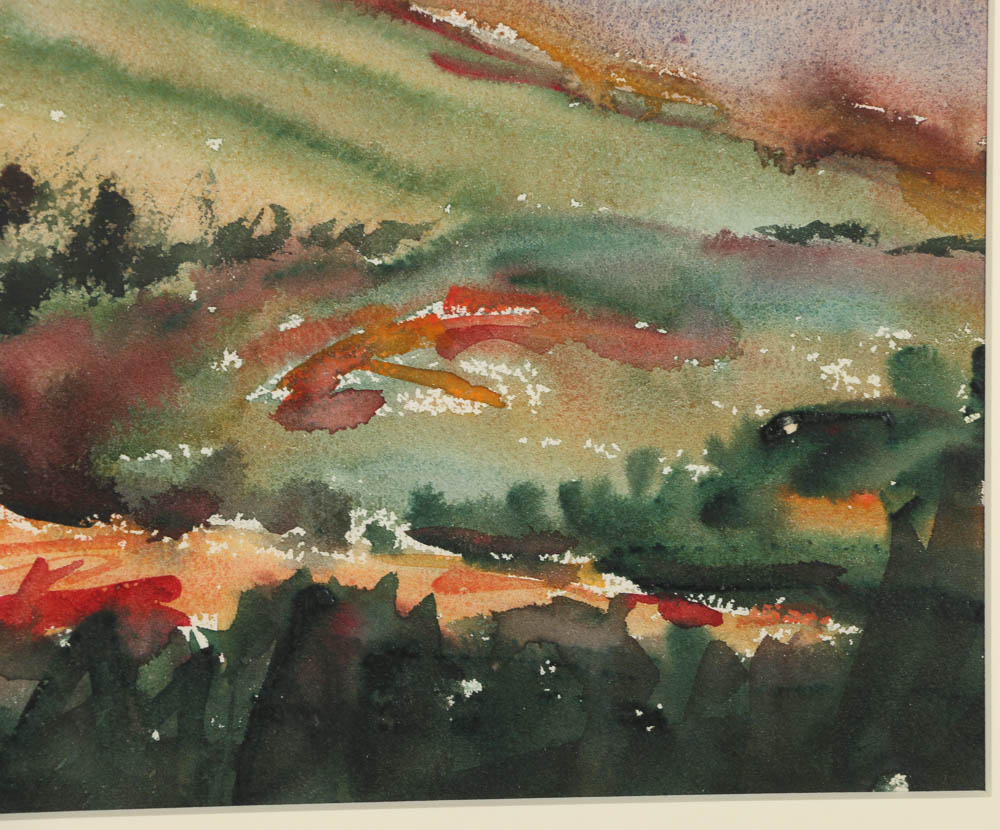 Florence Bartley Smithburn Watercolor