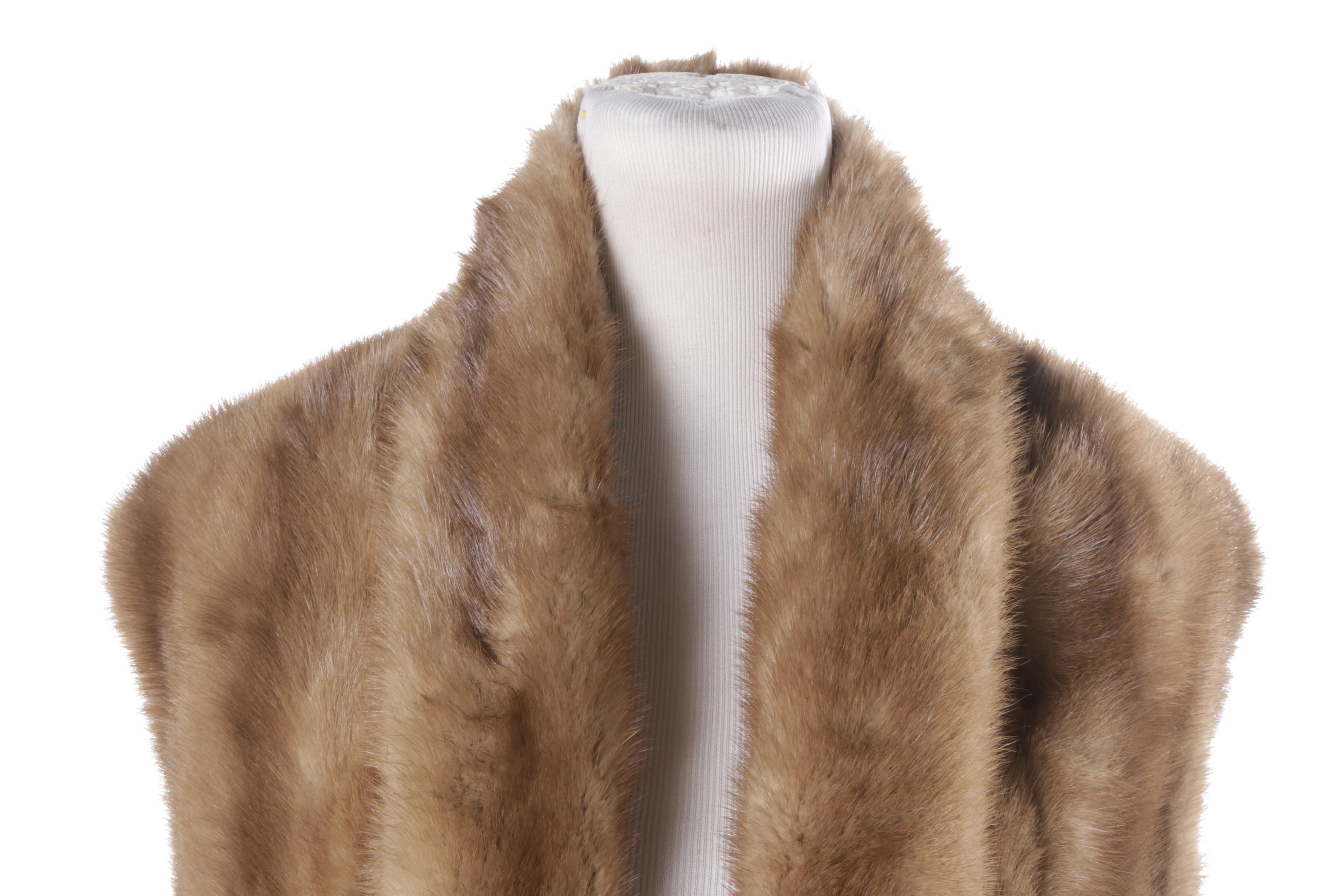 Vintage Mink Fur Stoles