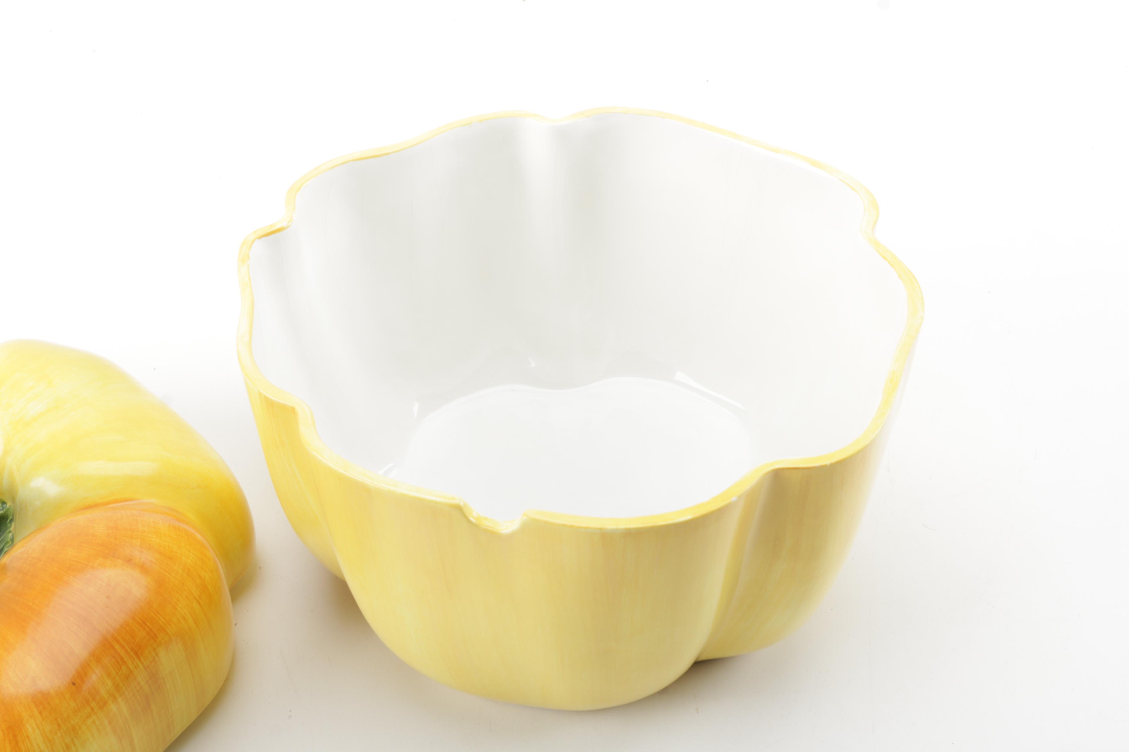 Sur La Table Yellow Pepper Soup Tureen