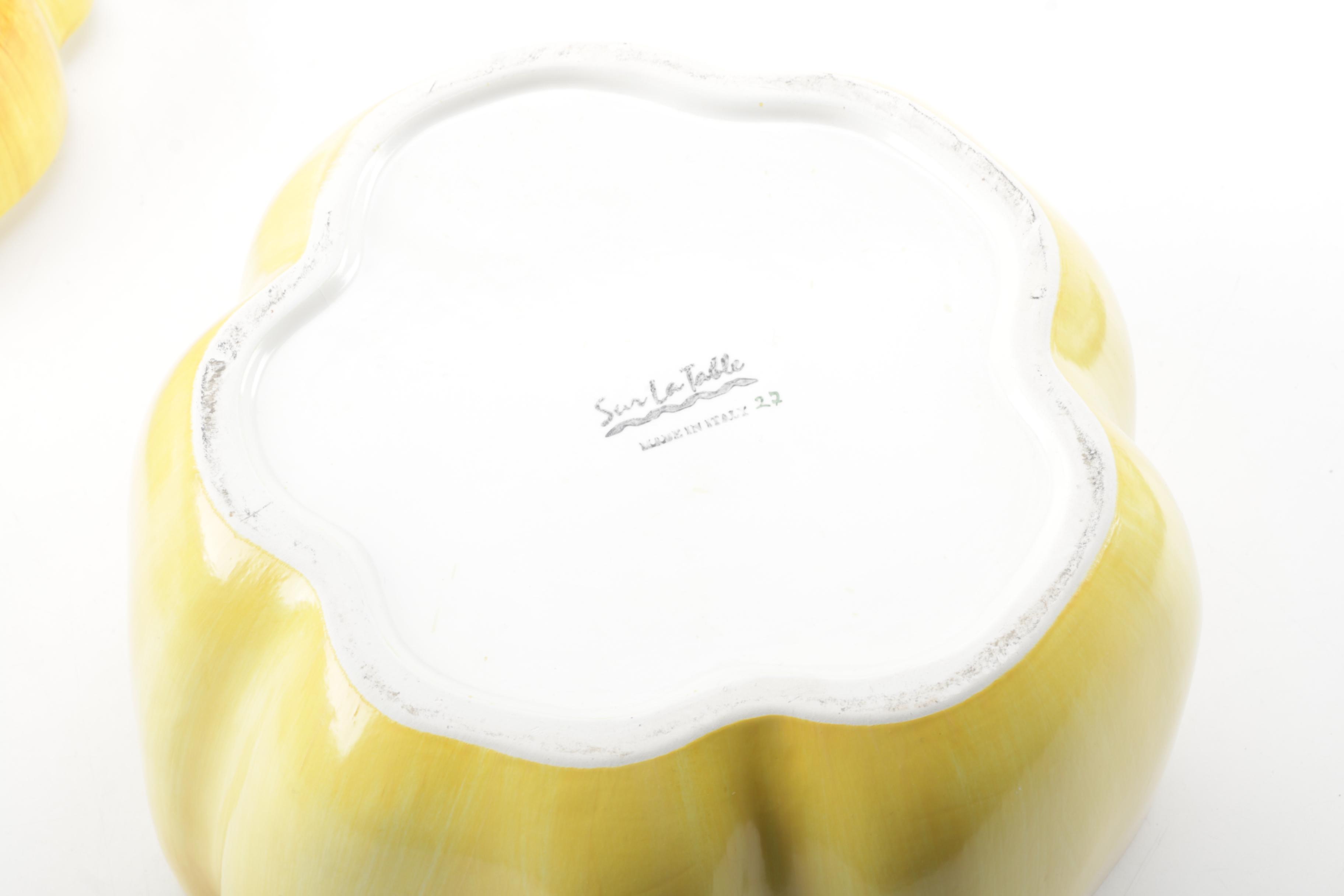 Sur La Table Yellow Pepper Soup Tureen