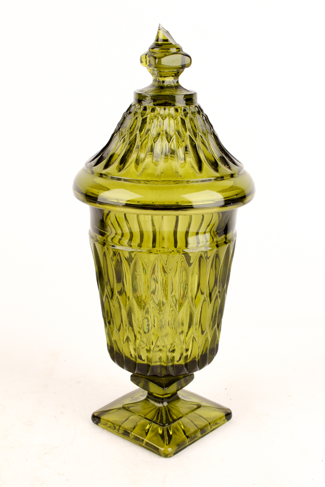 Indiana Glass "Mount Vernon" Lidded Candy Dish and More