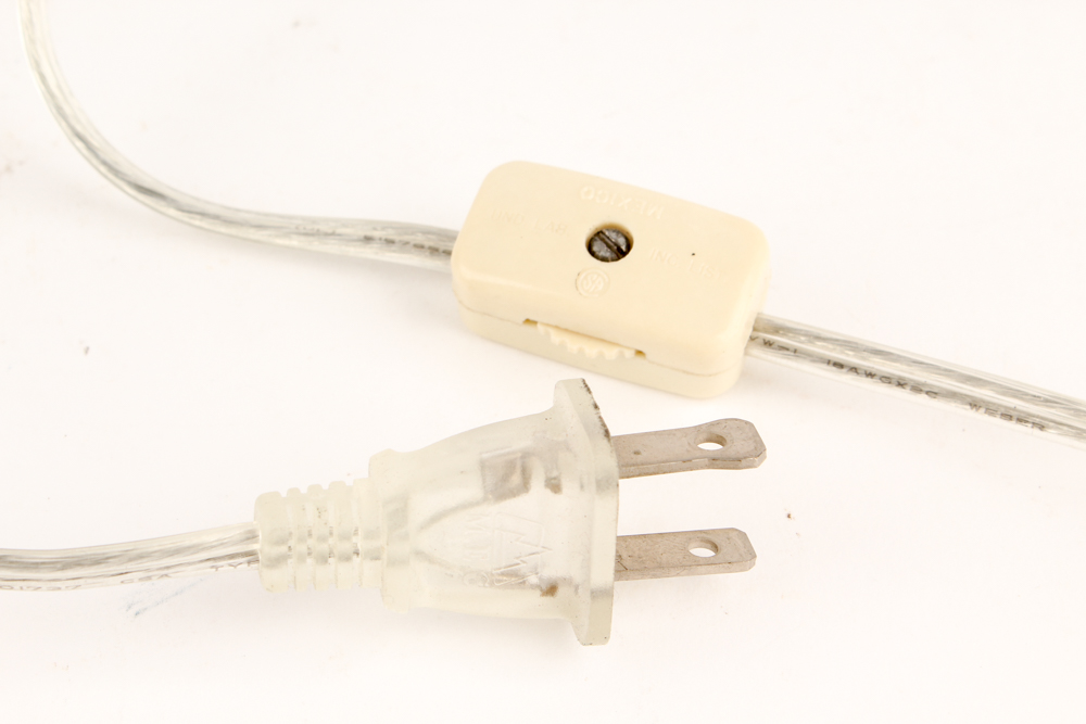 Uno Bronze and Glass Table Lamp