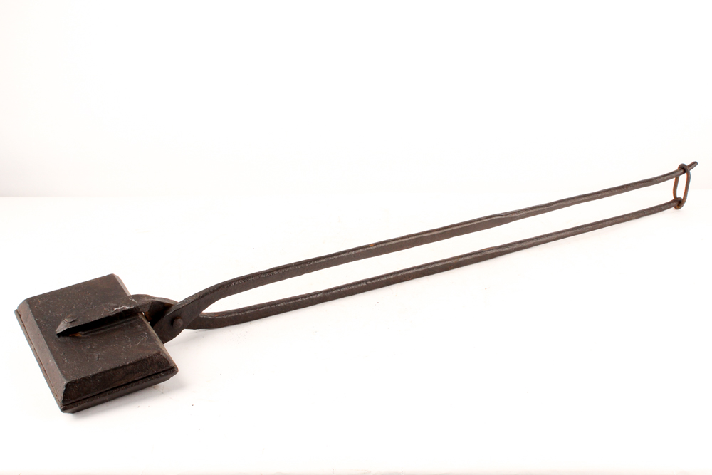 Cast Iron Fireplace Waffle Iron