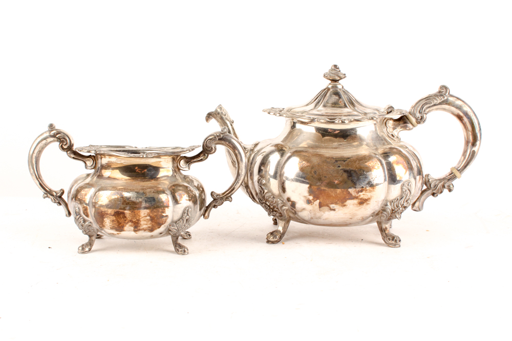 Wilcox Silver Plate Co. Silver-Plated Tea Service