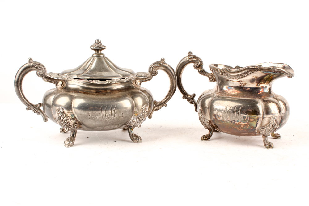 Wilcox Silver Plate Co. Silver-Plated Tea Service