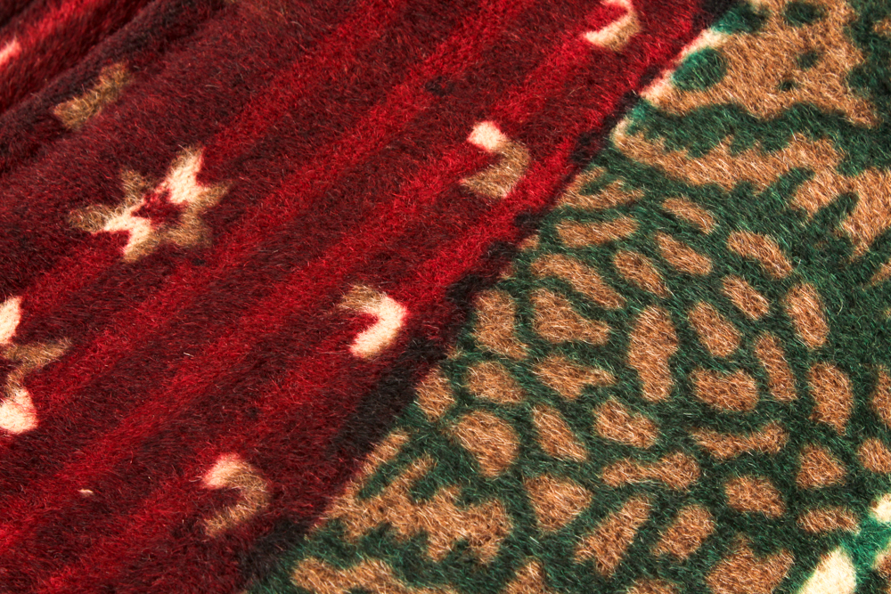 Antique Stroock Horsehair Carriage Blanket