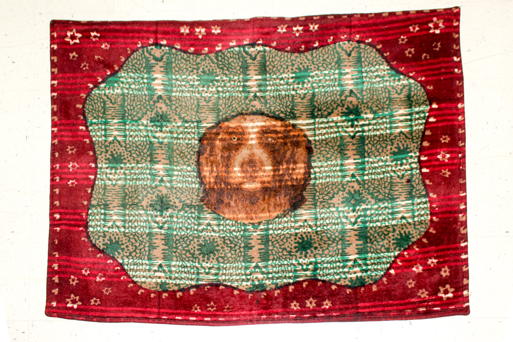 Antique Stroock Horsehair Carriage Blanket