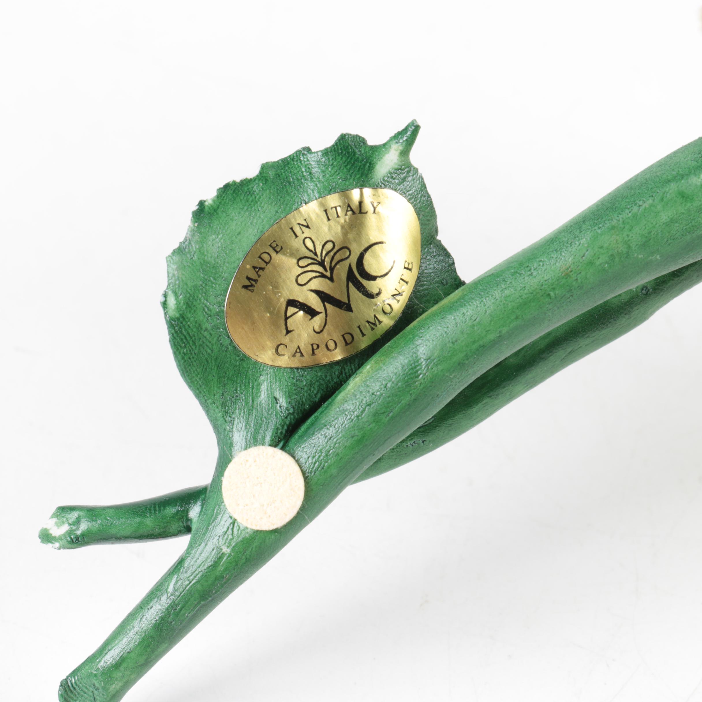 Fitz and Floyd and Capodimonte Porcelain Decor