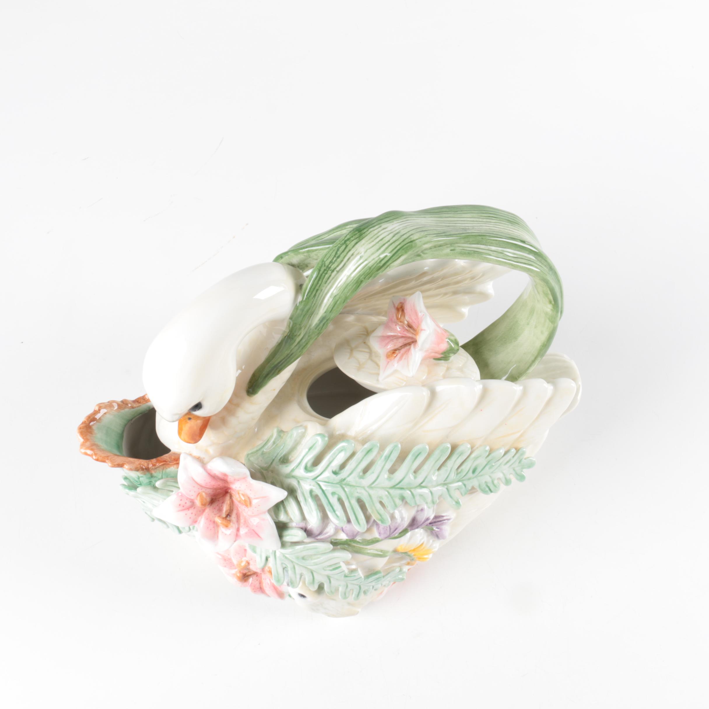 Fitz and Floyd and Capodimonte Porcelain Decor