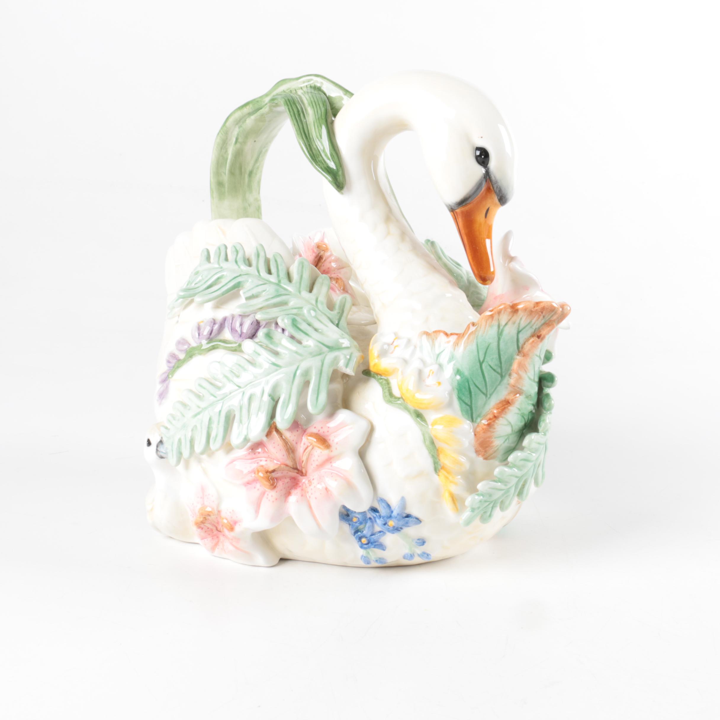 Fitz and Floyd and Capodimonte Porcelain Decor