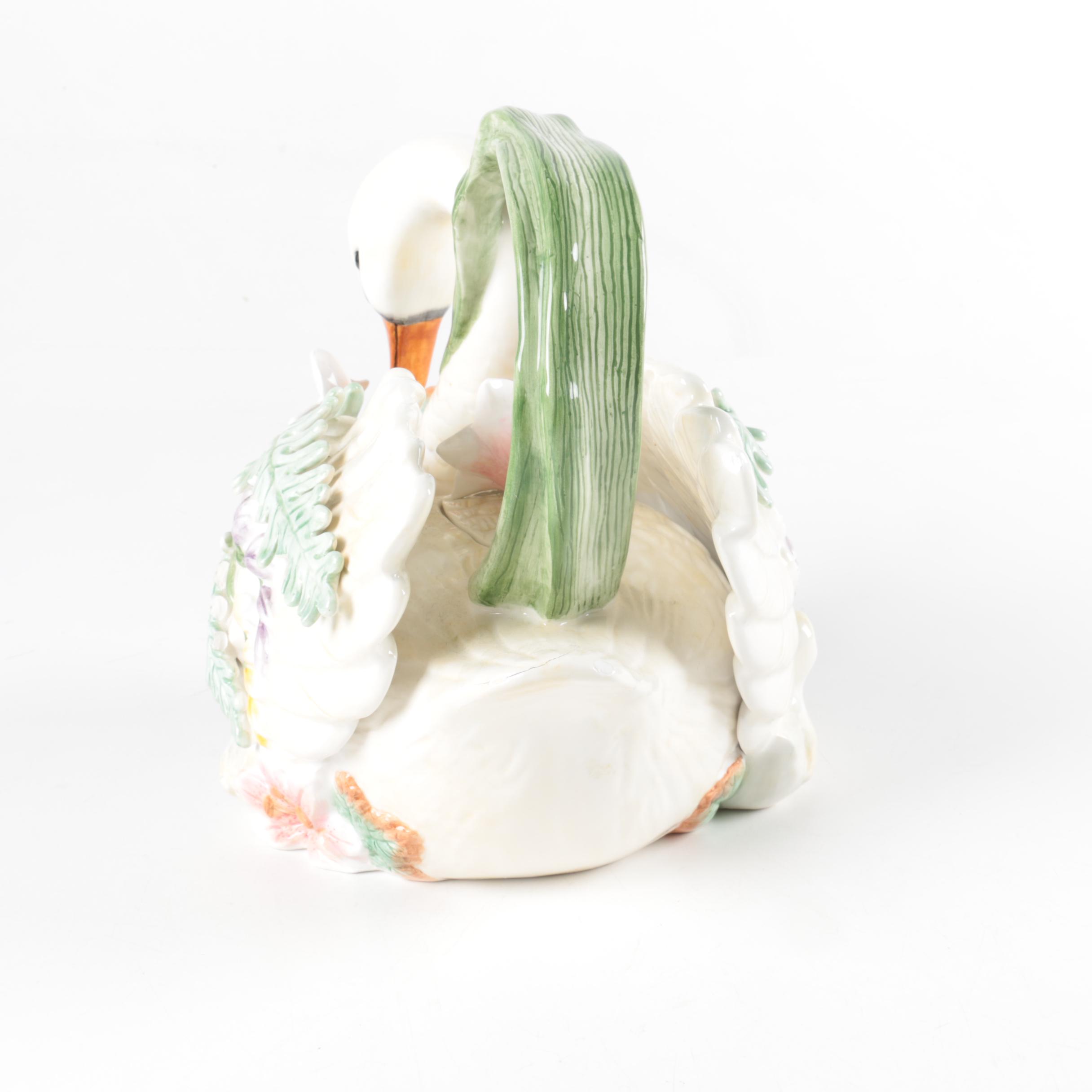 Fitz and Floyd and Capodimonte Porcelain Decor