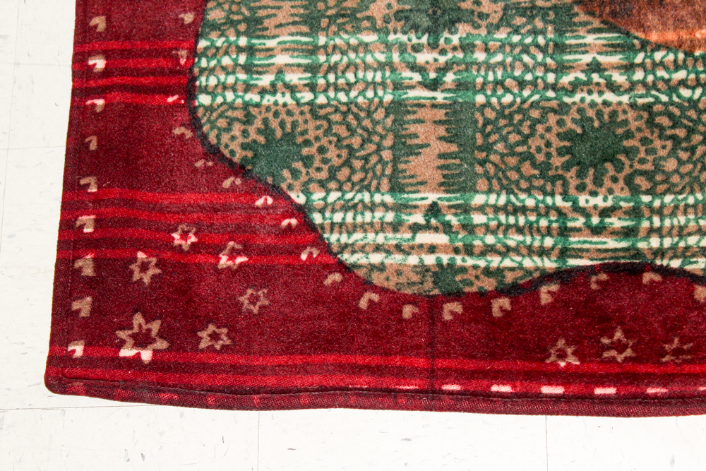 Antique Stroock Horsehair Carriage Blanket