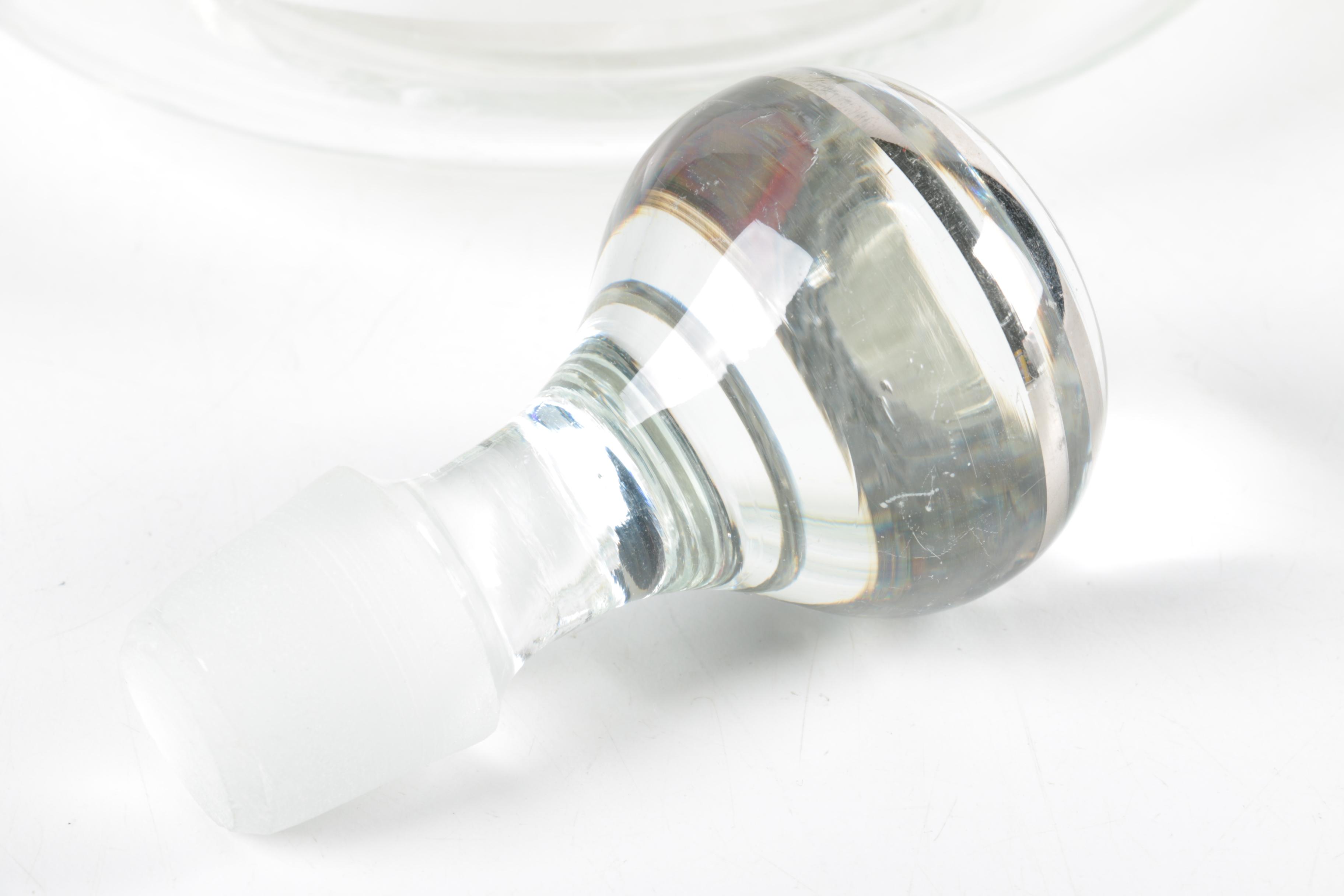 Glass Ships Decanter