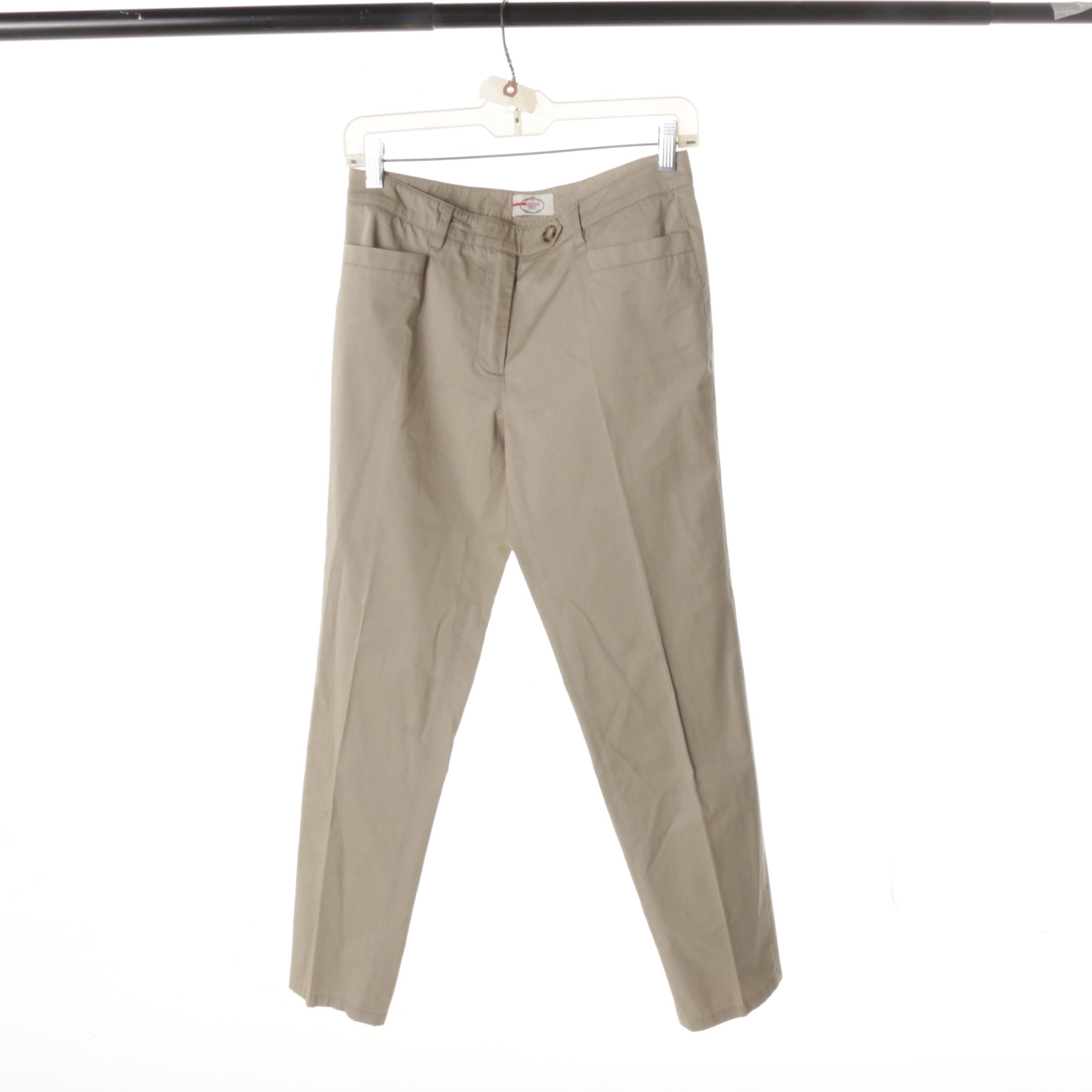 Women's Prada Khaki Pants