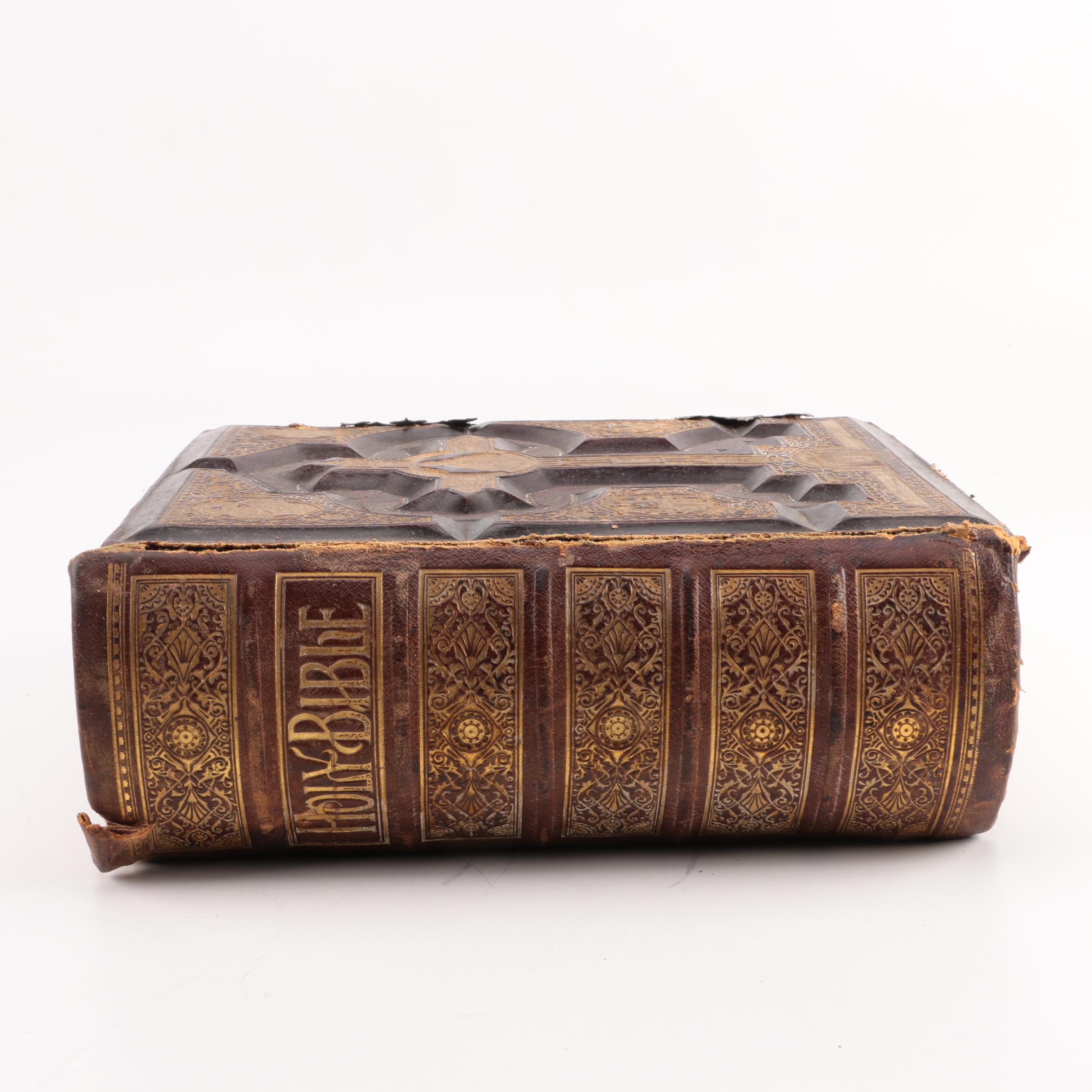 Antique Holy Catholic Bible