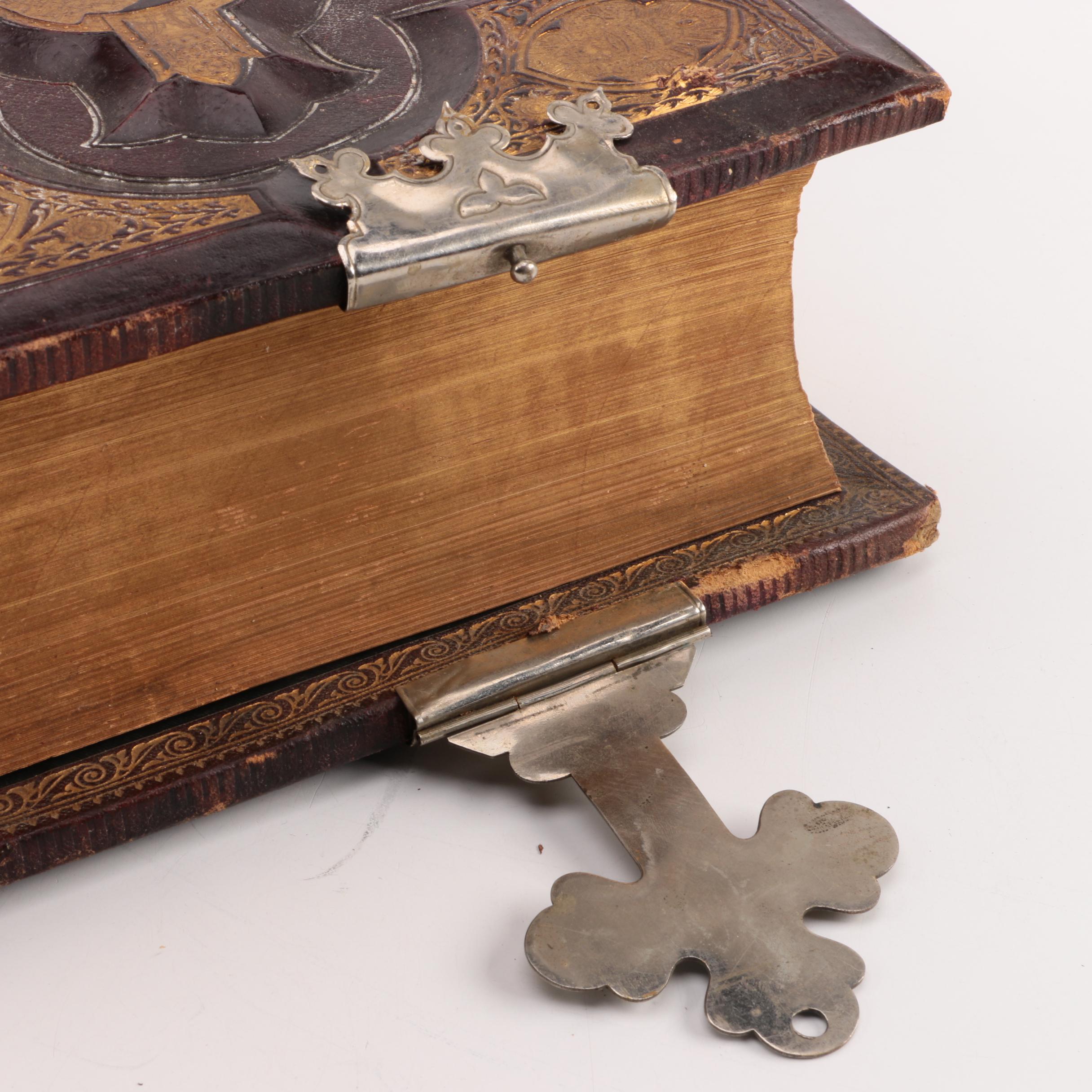 Antique Holy Catholic Bible